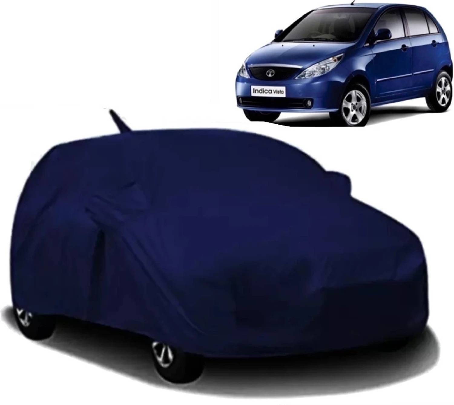 MAVENS Car Cover For Tata Indica Vista (With Mirror Pockets)