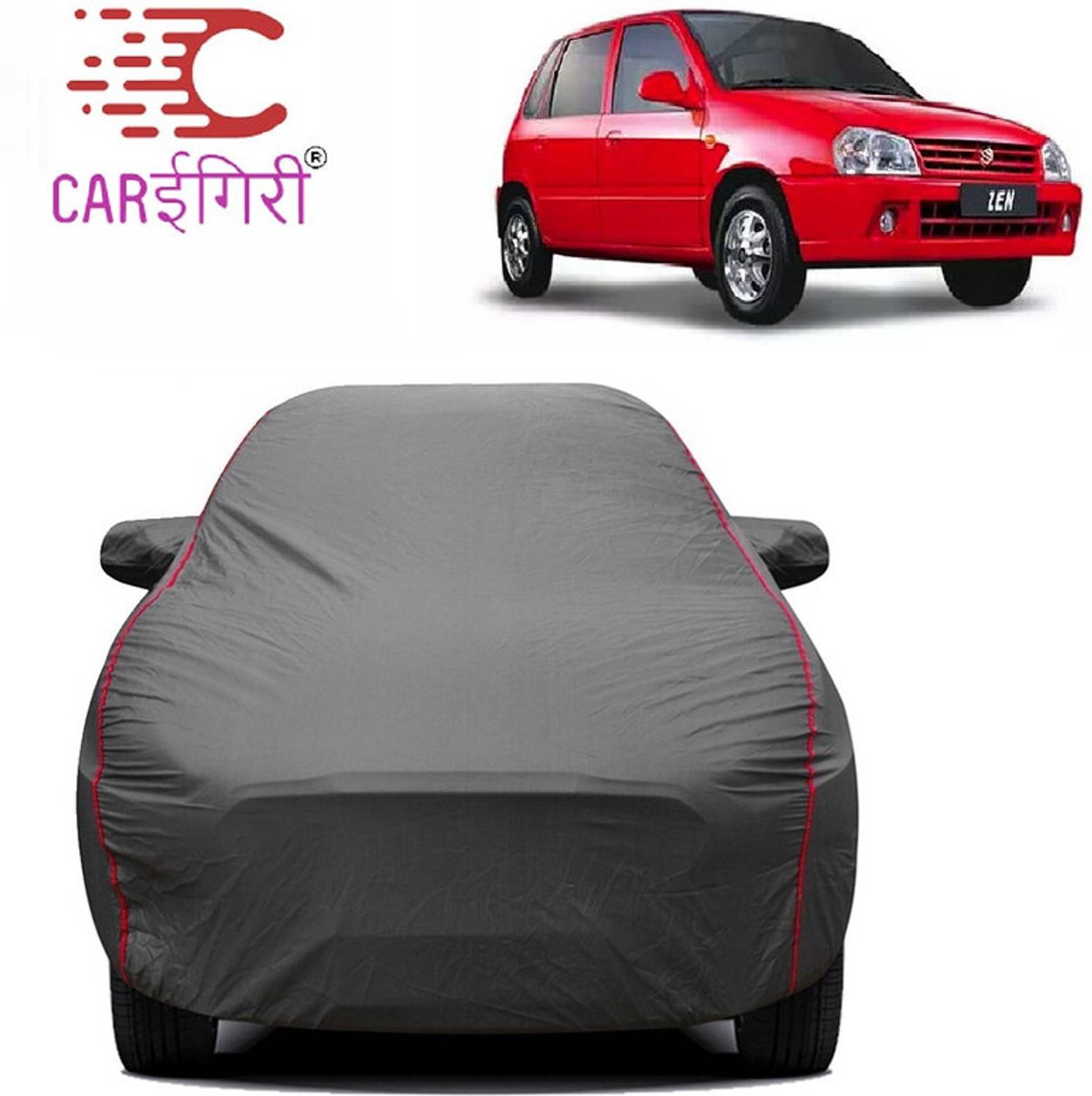 Carigiri Car Cover For Maruti Zen (With Mirror Pockets)