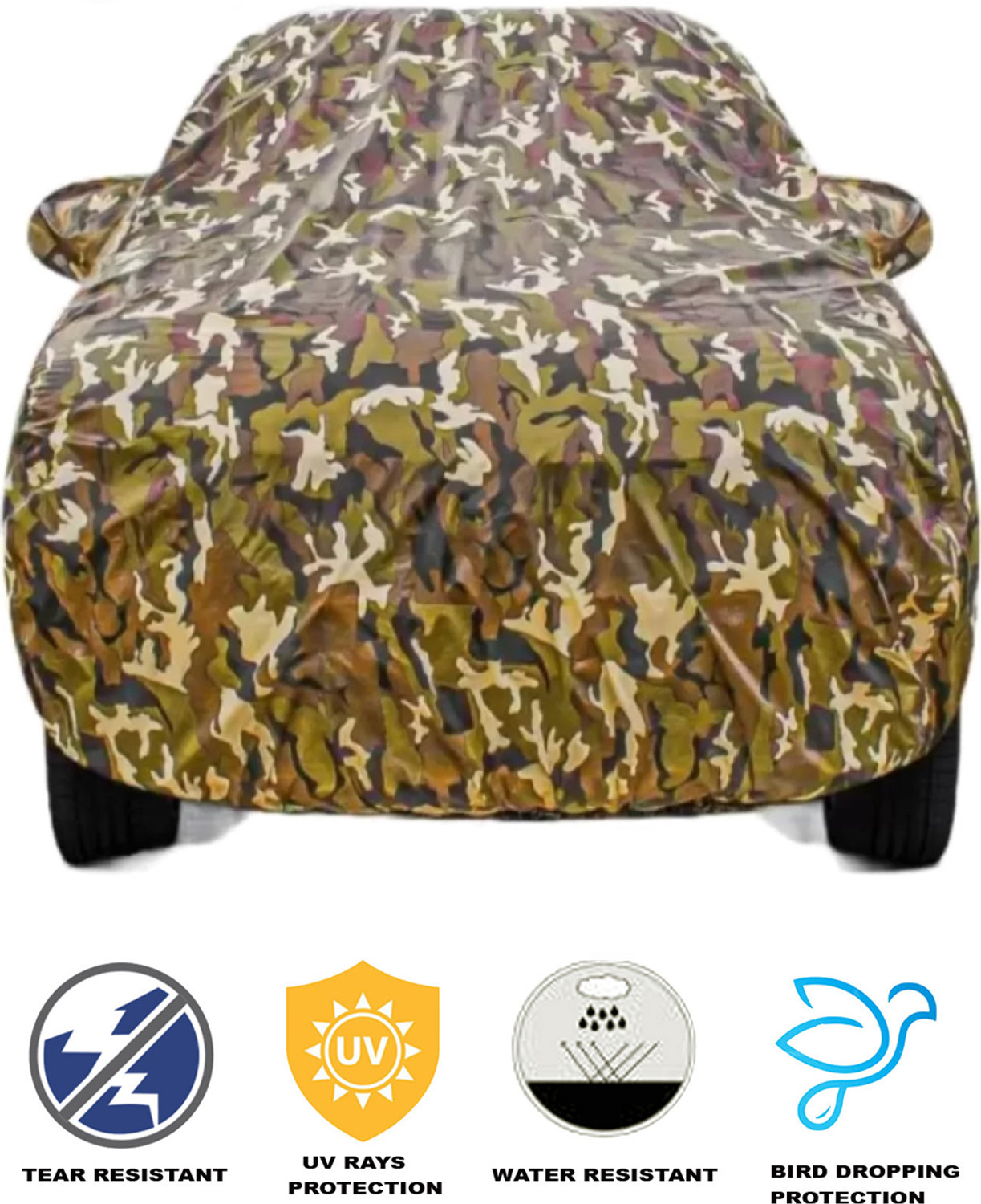 Image of J S R Car Cover For MG Hector (Without Mirror Pockets)