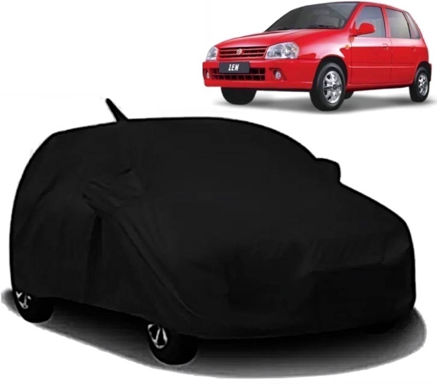 ALTRADECOT Car Cover For Maruti Suzuki Zen (With Mirror Pockets)
