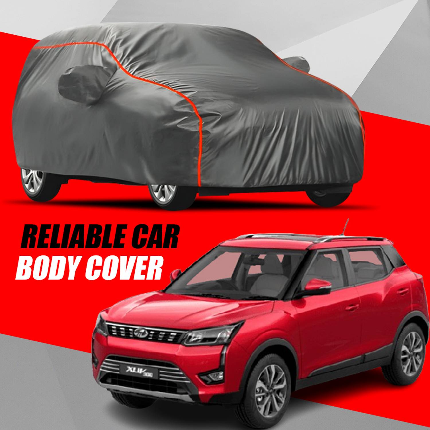 ANTIRO Car Cover For Mahindra XUV 300 (With Mirror Pockets)