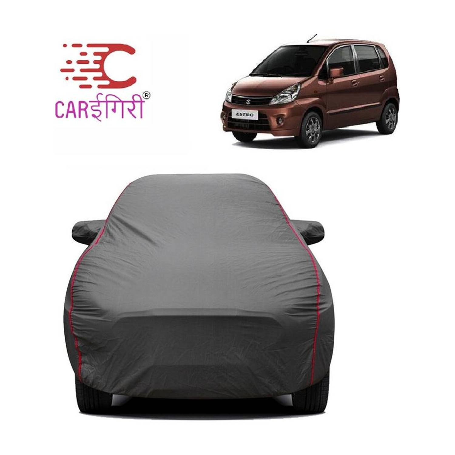 Carigiri Car Cover For Maruti Suzuki Zen Estilo (With Mirror Pockets)