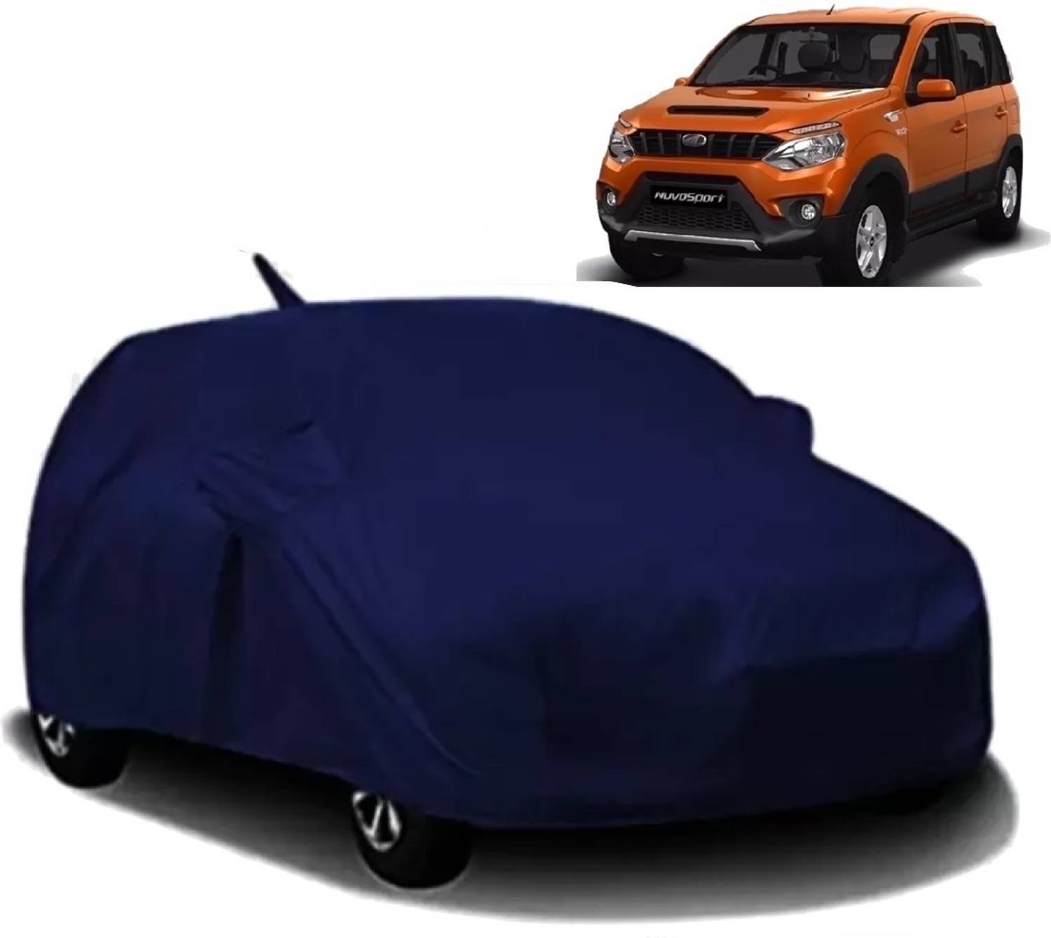 ALTRADECOT Car Cover For Mahindra Nuvosport (With Mirror Pockets)