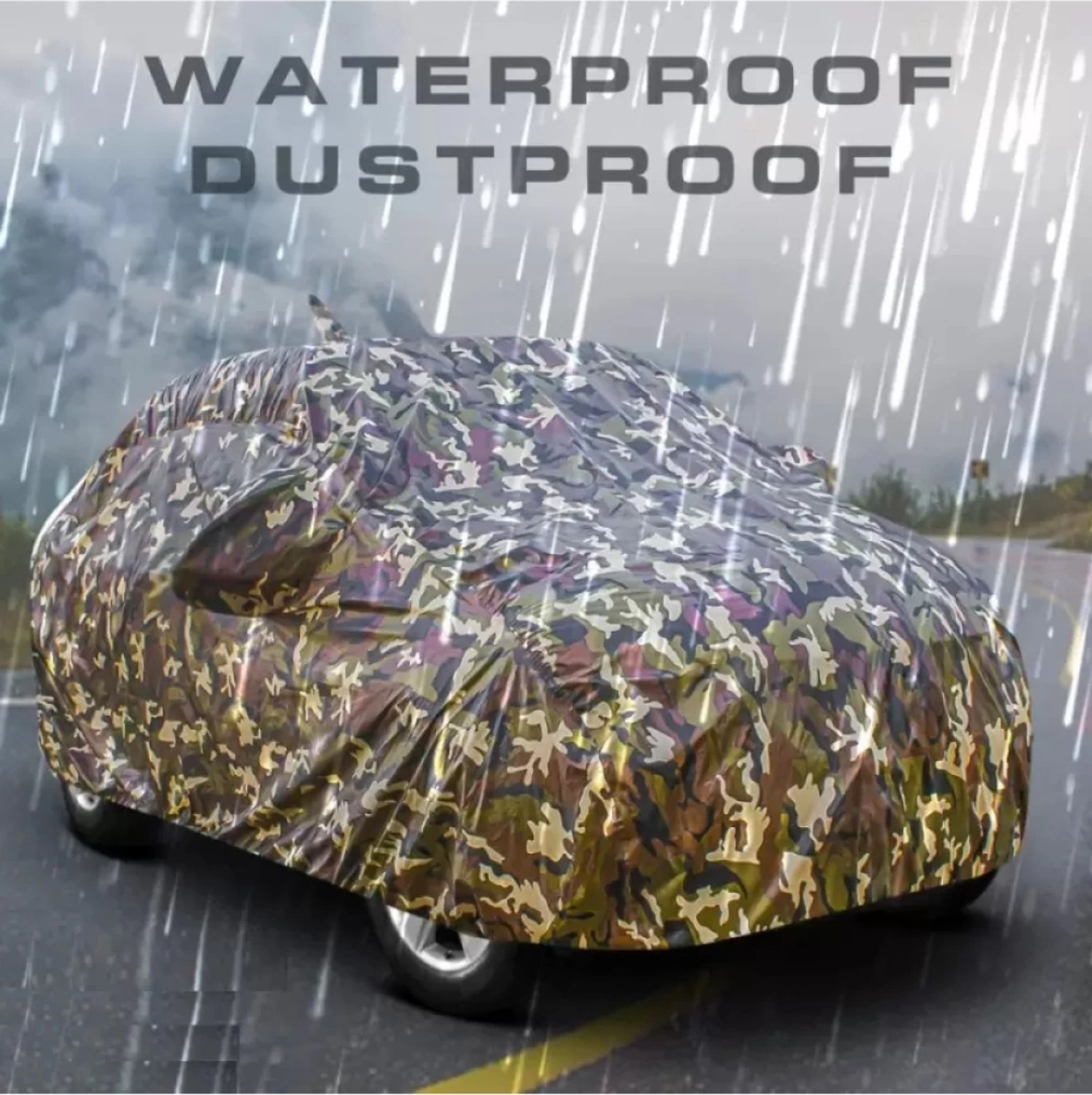 Image of J S R Car Cover For MG Hector (Without Mirror Pockets)