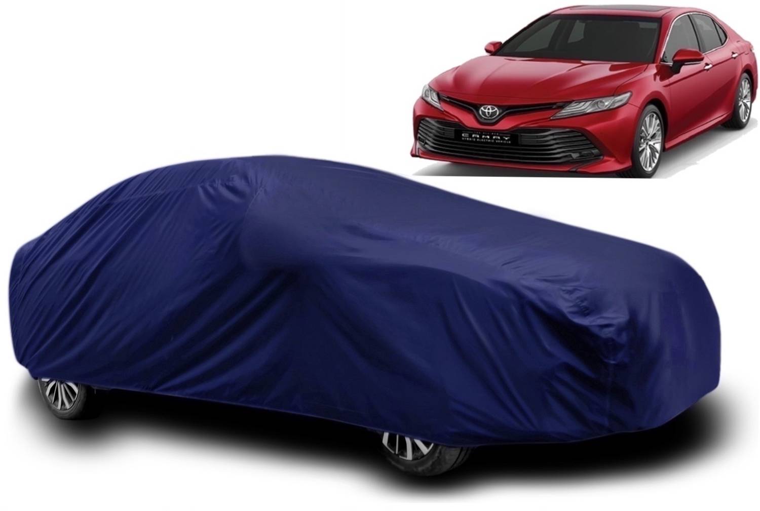 ANOXE Car Cover For Toyota Camry (With Mirror Pockets)