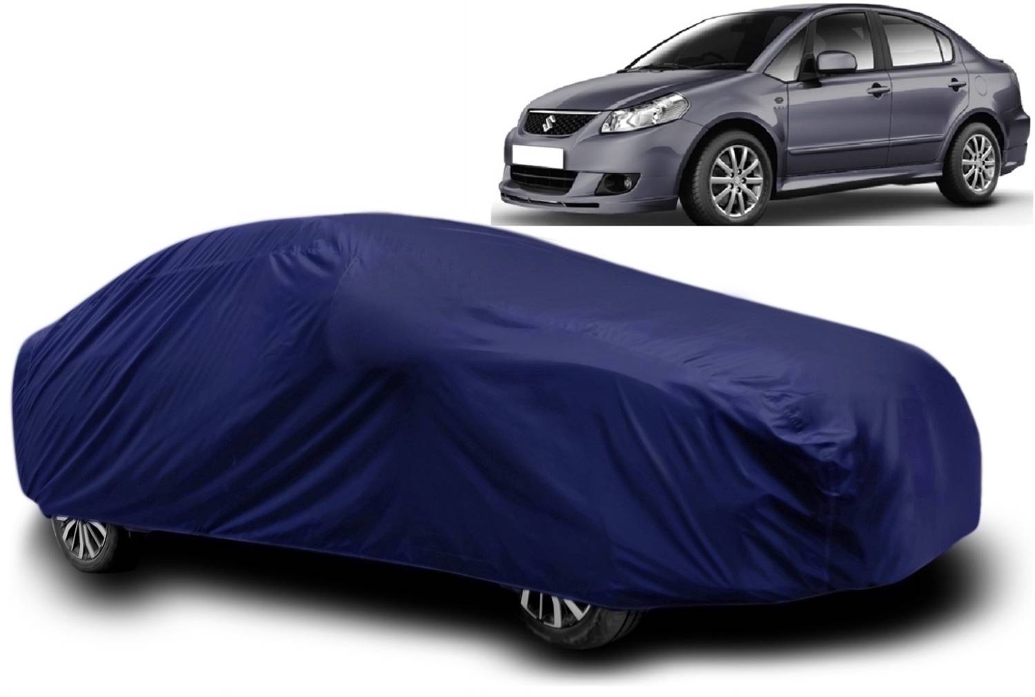 ALTRADECOT Car Cover For Maruti Suzuki SX4 (With Mirror Pockets)
