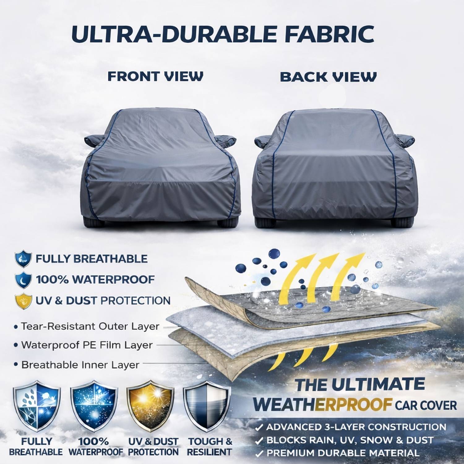 DriveBlaze Car Cover For Tata Punch - Image 2