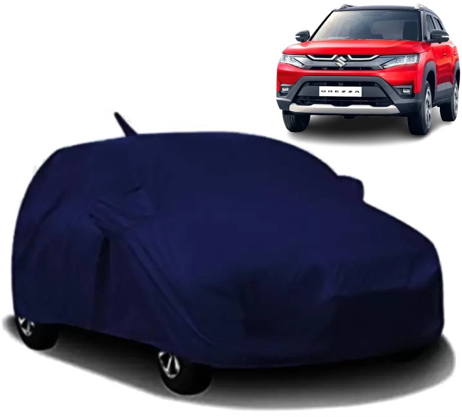 ALMICS Car Cover For Maruti Suzuki Vitara Brezza (With Mirror Pockets)