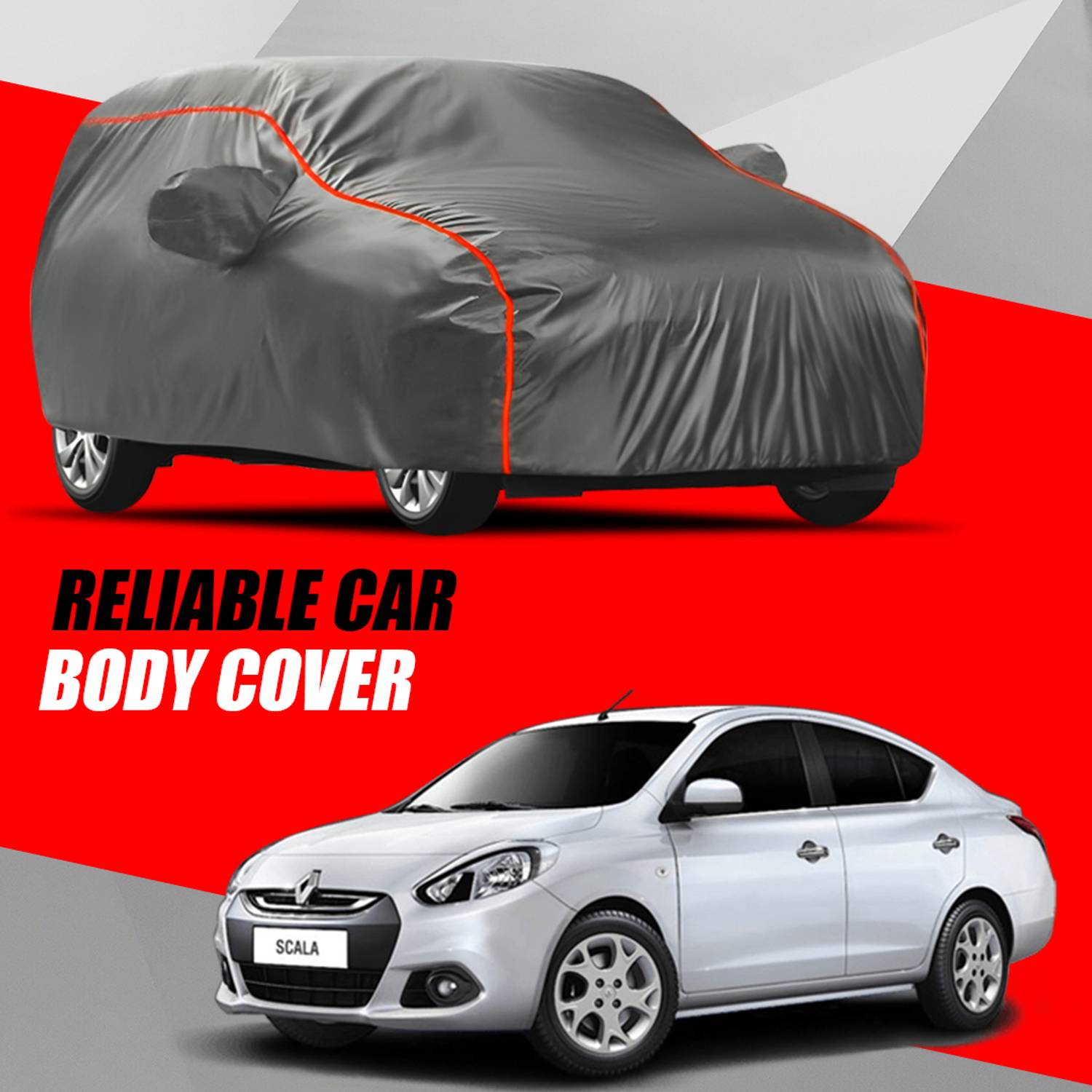 ALTRADECOT Car Cover For Renault Scala (With Mirror Pockets)
