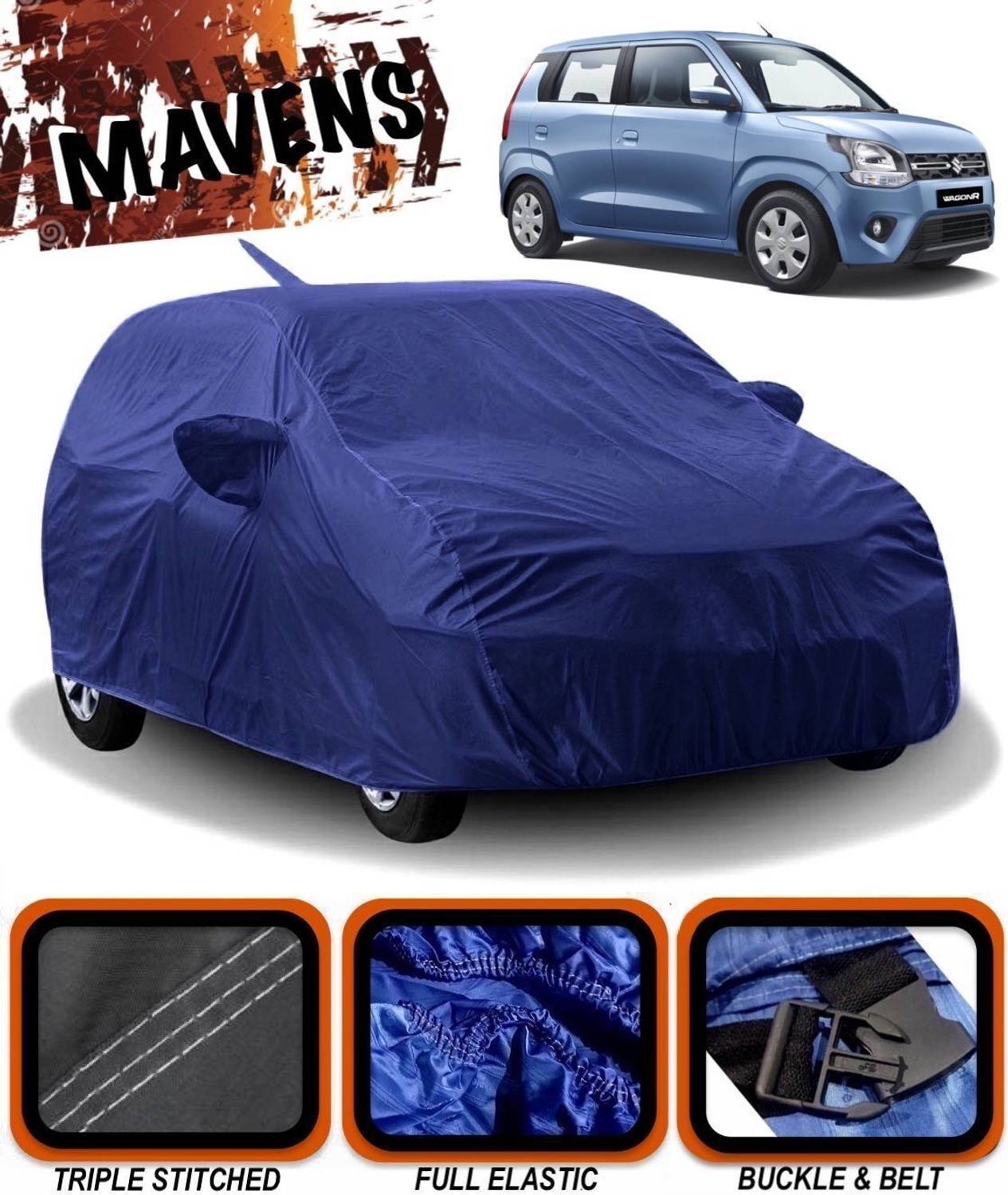 ACTIMO Car Cover For Maruti Suzuki WagonR (With Mirror Pockets)
