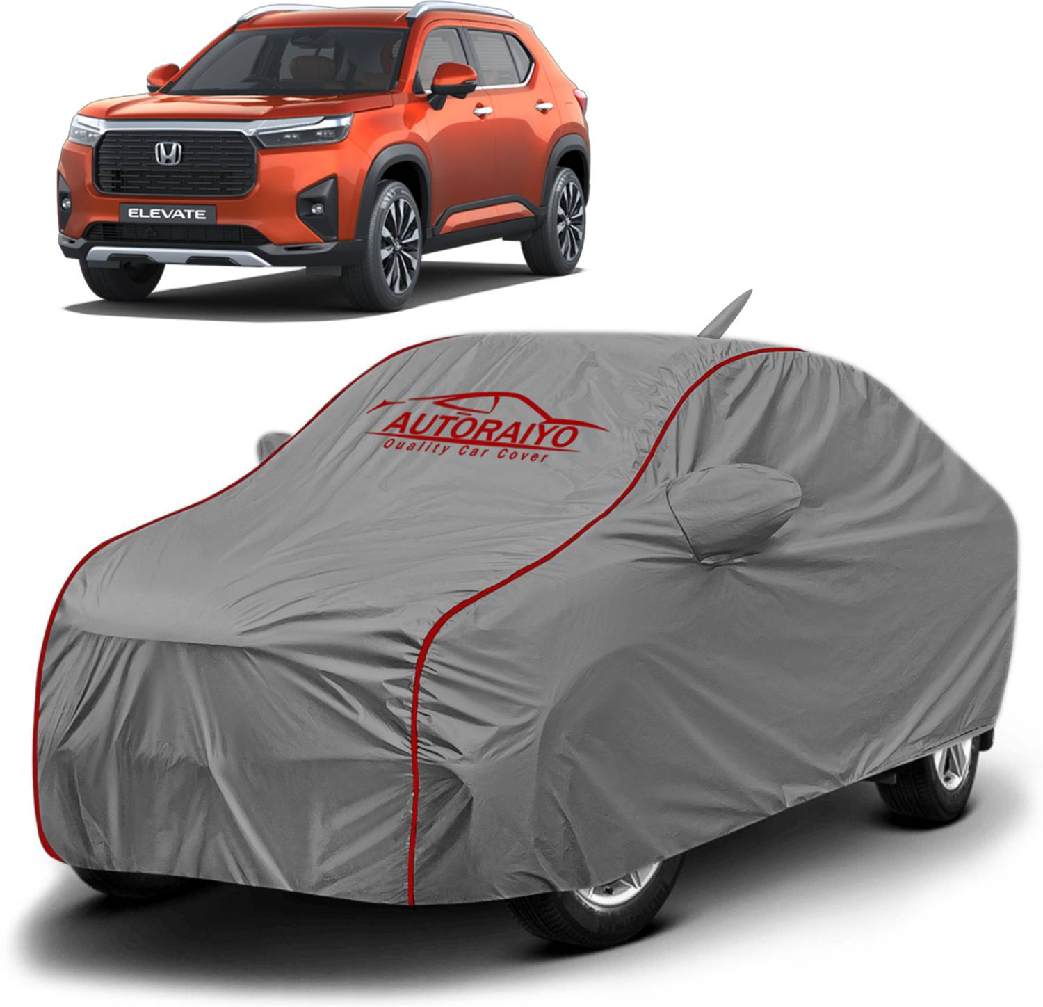 AUTORAIYO Car Cover For Honda Elevate (With Mirror Pockets)