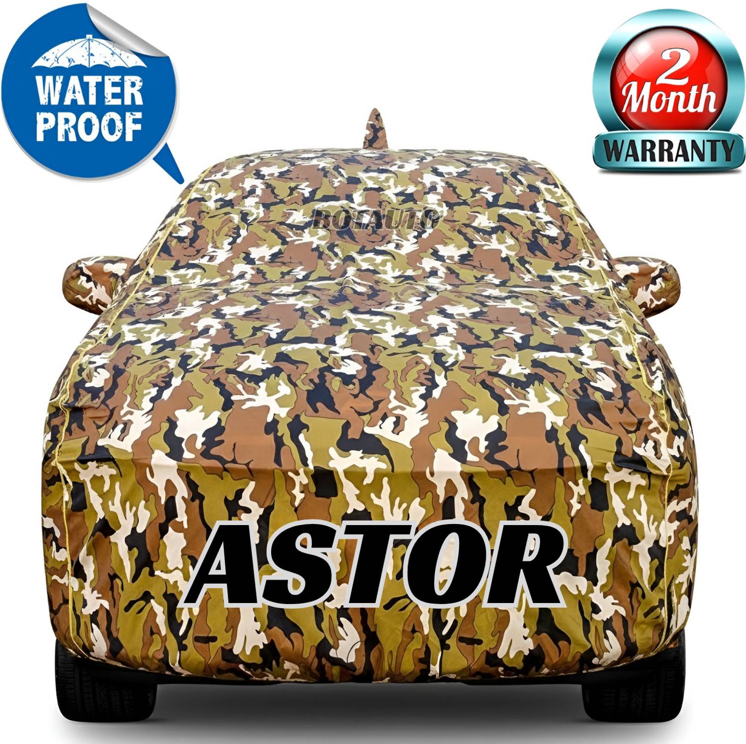 BOTAUTO Car Cover For MG Astor (With Mirror Pockets)