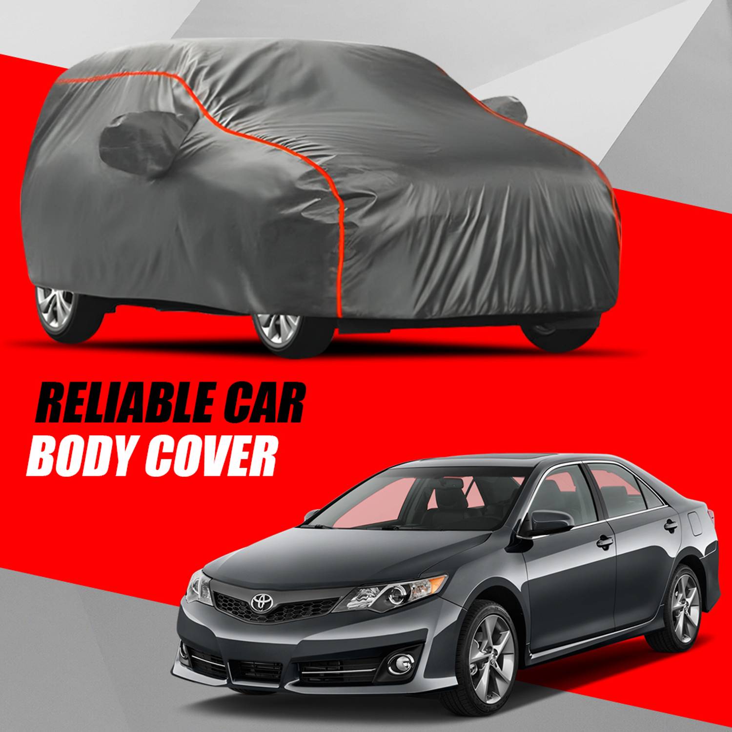 ANTIRO Car Cover For Toyota Camry (With Mirror Pockets)