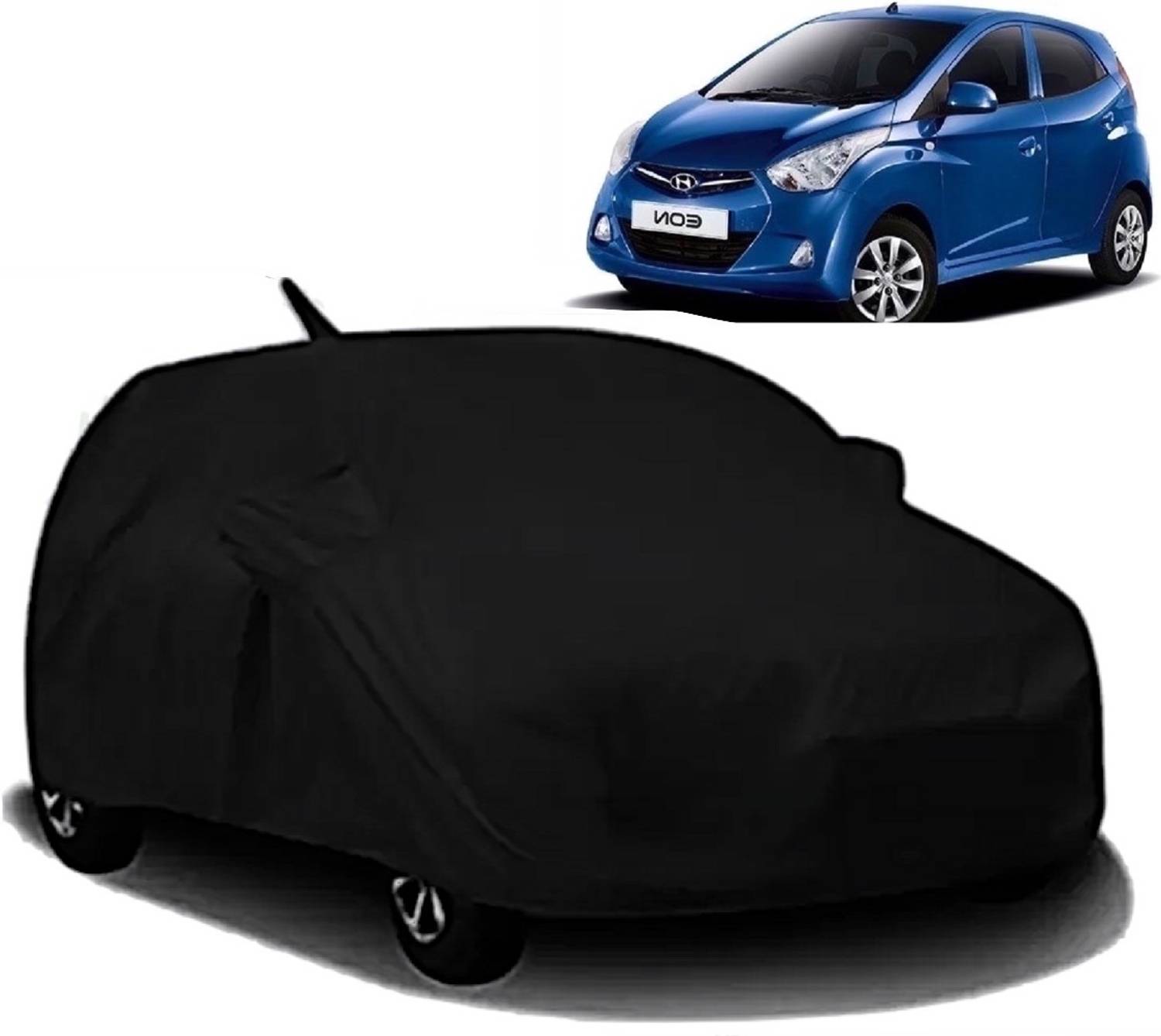 ALMICS Car Cover For Hyundai Eon (With Mirror Pockets)