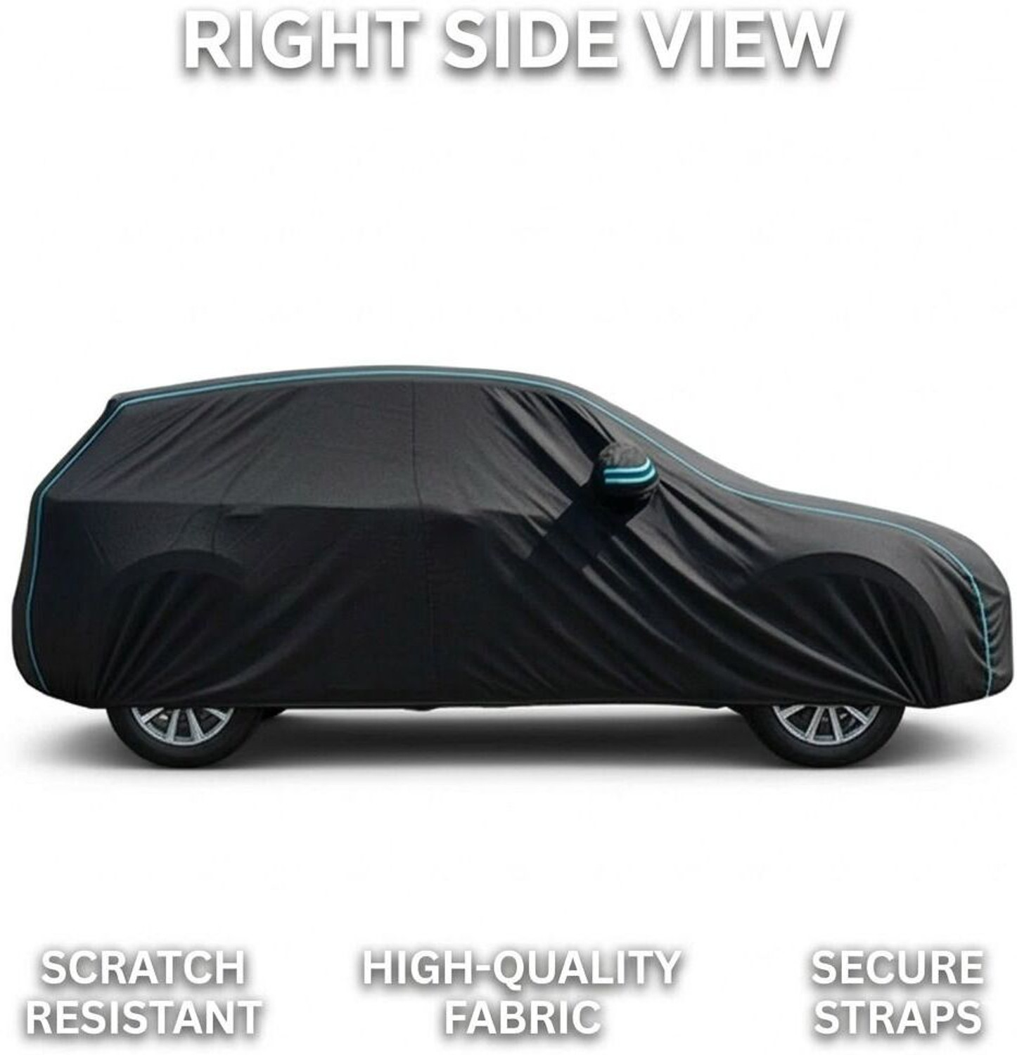 Image of AYSHU Car Cover For Maruti Suzuki Ritz, Universal For Car (With Mirror Pockets)
