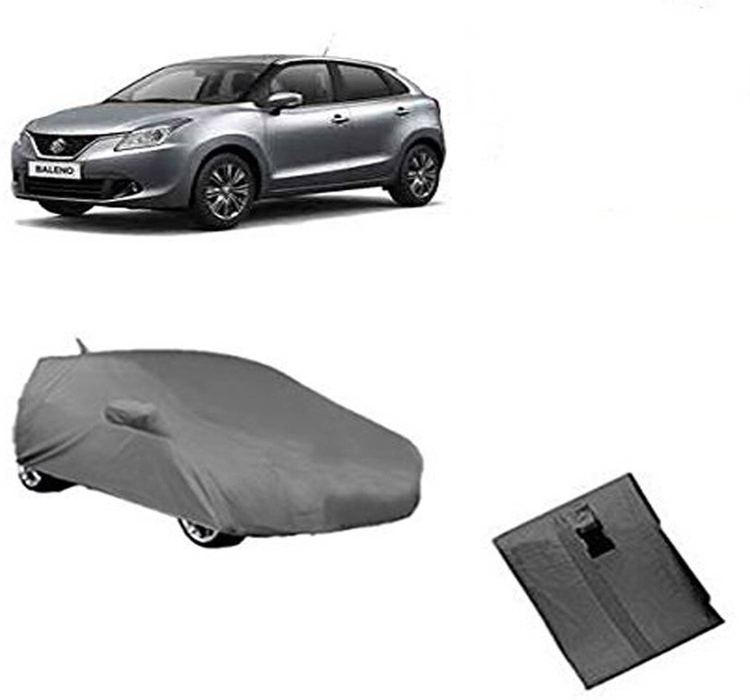 Anmol Car Cover For Maruti Suzuki Baleno (With Mirror Pockets)