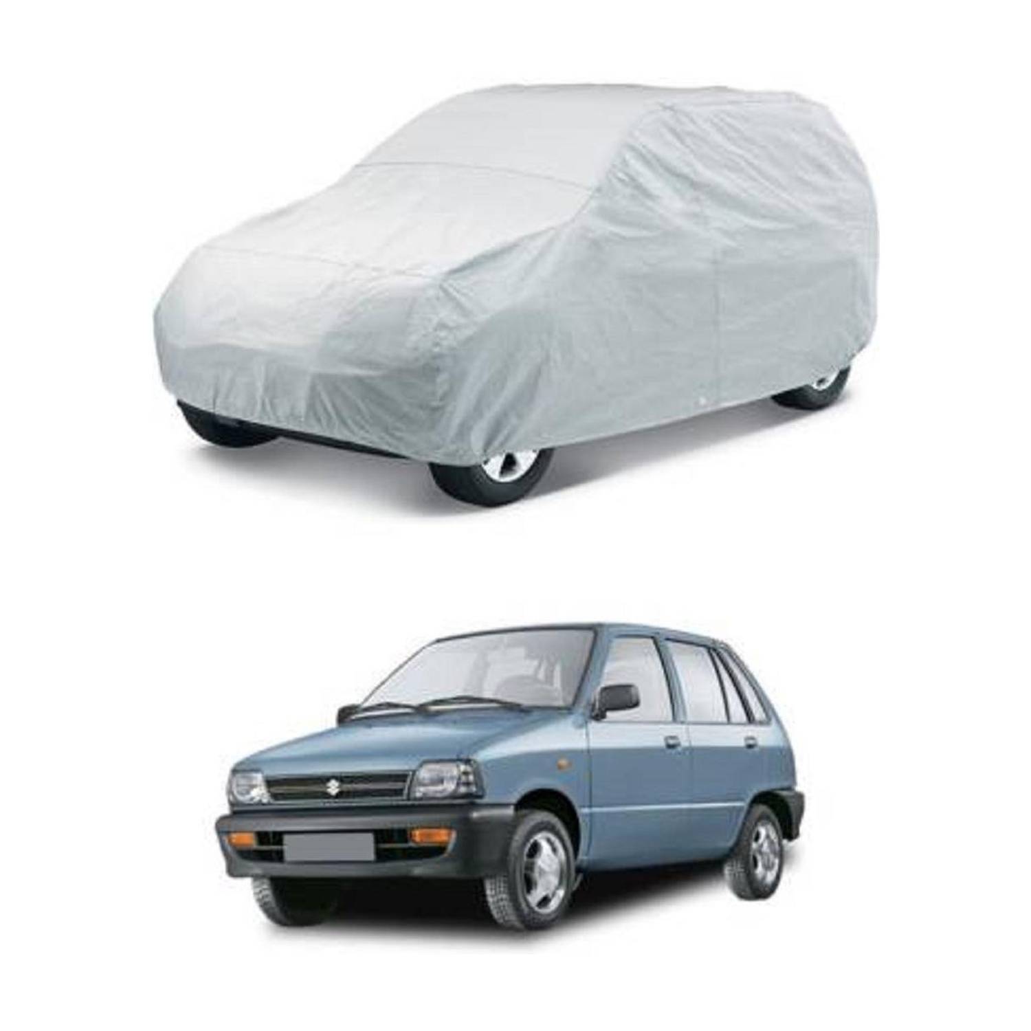 AutoRash Car Cover For Maruti Suzuki 800 (Without Mirror Pockets)