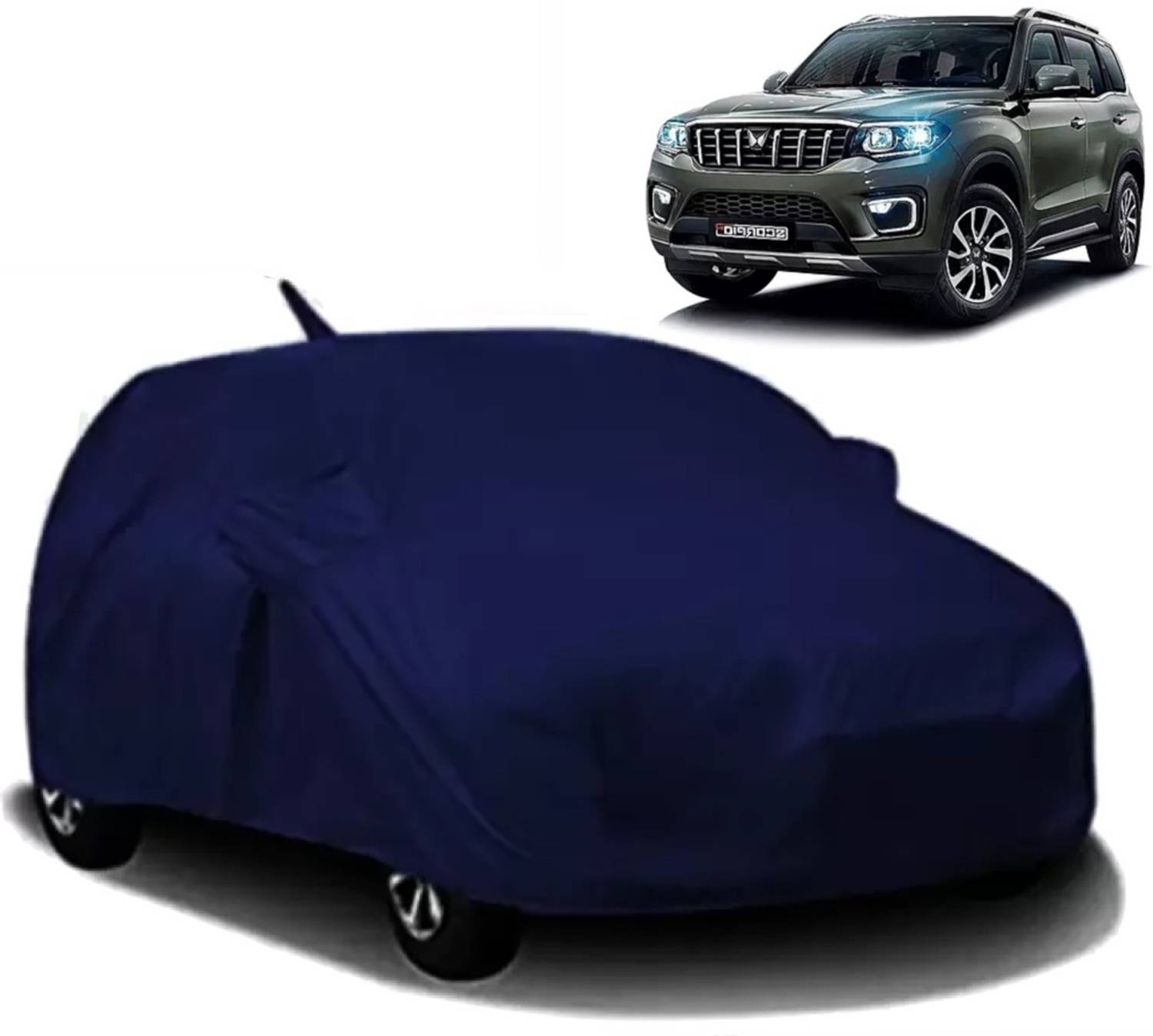 ALTRADECOT Car Cover For Mahindra Scorpio (With Mirror Pockets)