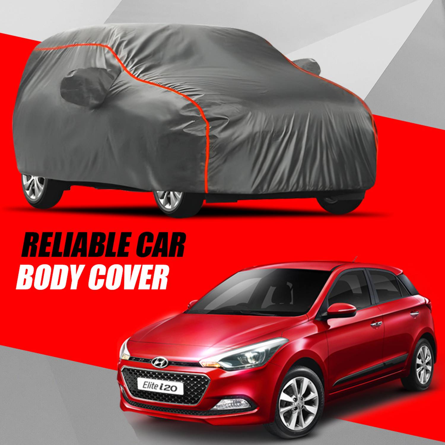 ALTRADECOT Car Cover For Hyundai Elite i20 (With Mirror Pockets)