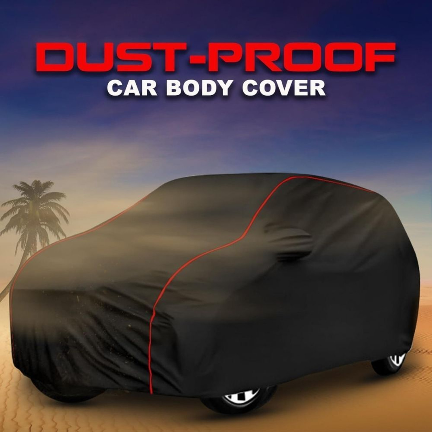 Image of AYSHU Car Cover For Maruti Suzuki WagonR, WagonR Electric Vehicle, WagonR Stingray, Wagon R VXI Petrol, Wagon R 1.0, Wagon R CNG LXI, Universal For Car (With Mirror Pockets)