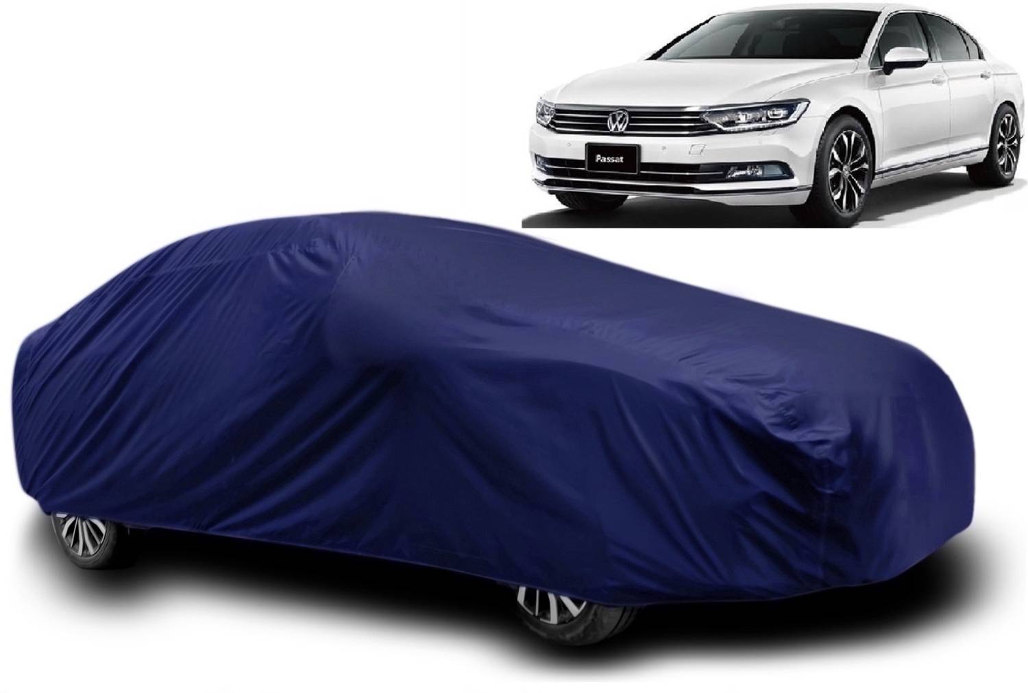 ALMICS Car Cover For Volkswagen Passat (With Mirror Pockets)