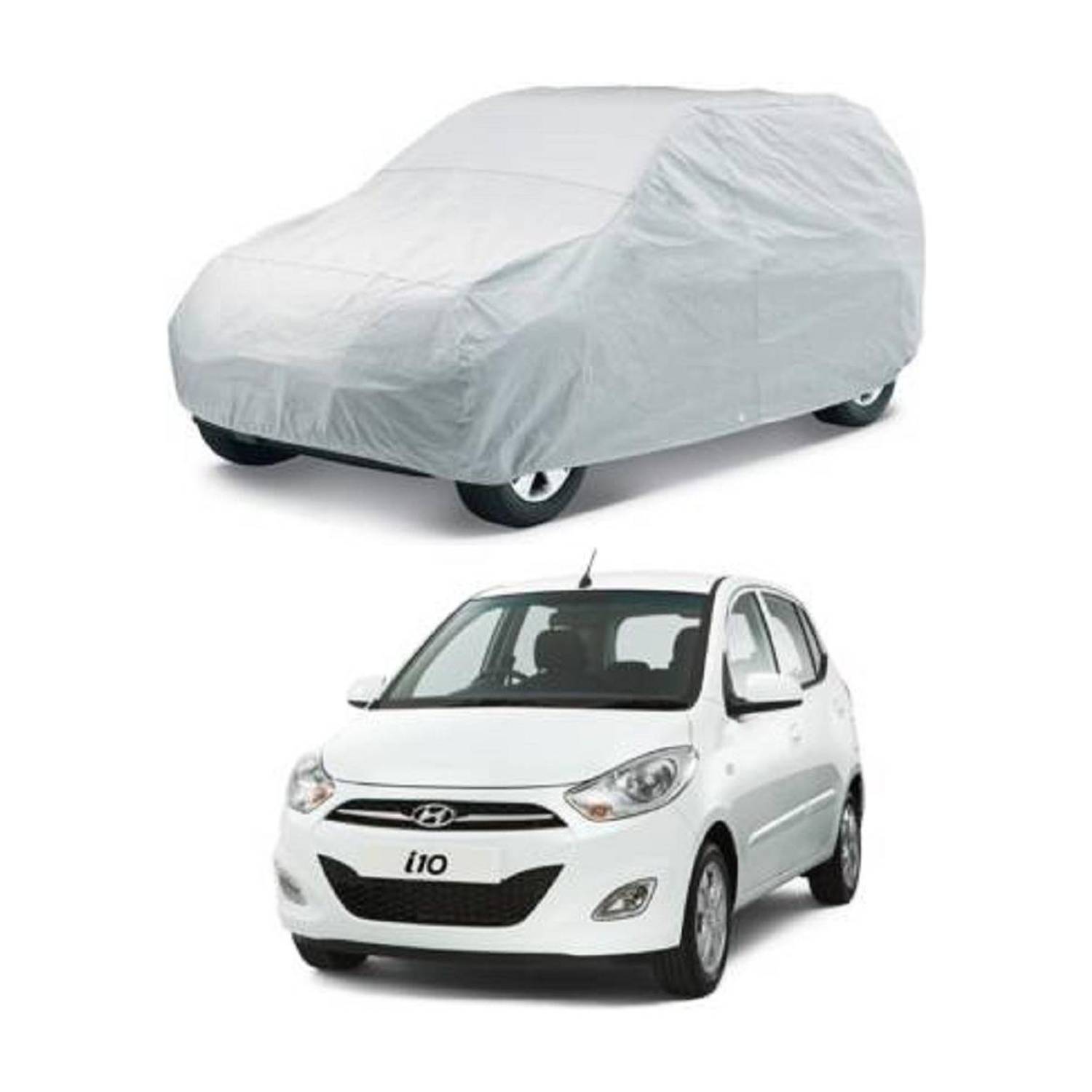 AutoRash Car Cover For Hyundai i10 (Without Mirror Pockets)