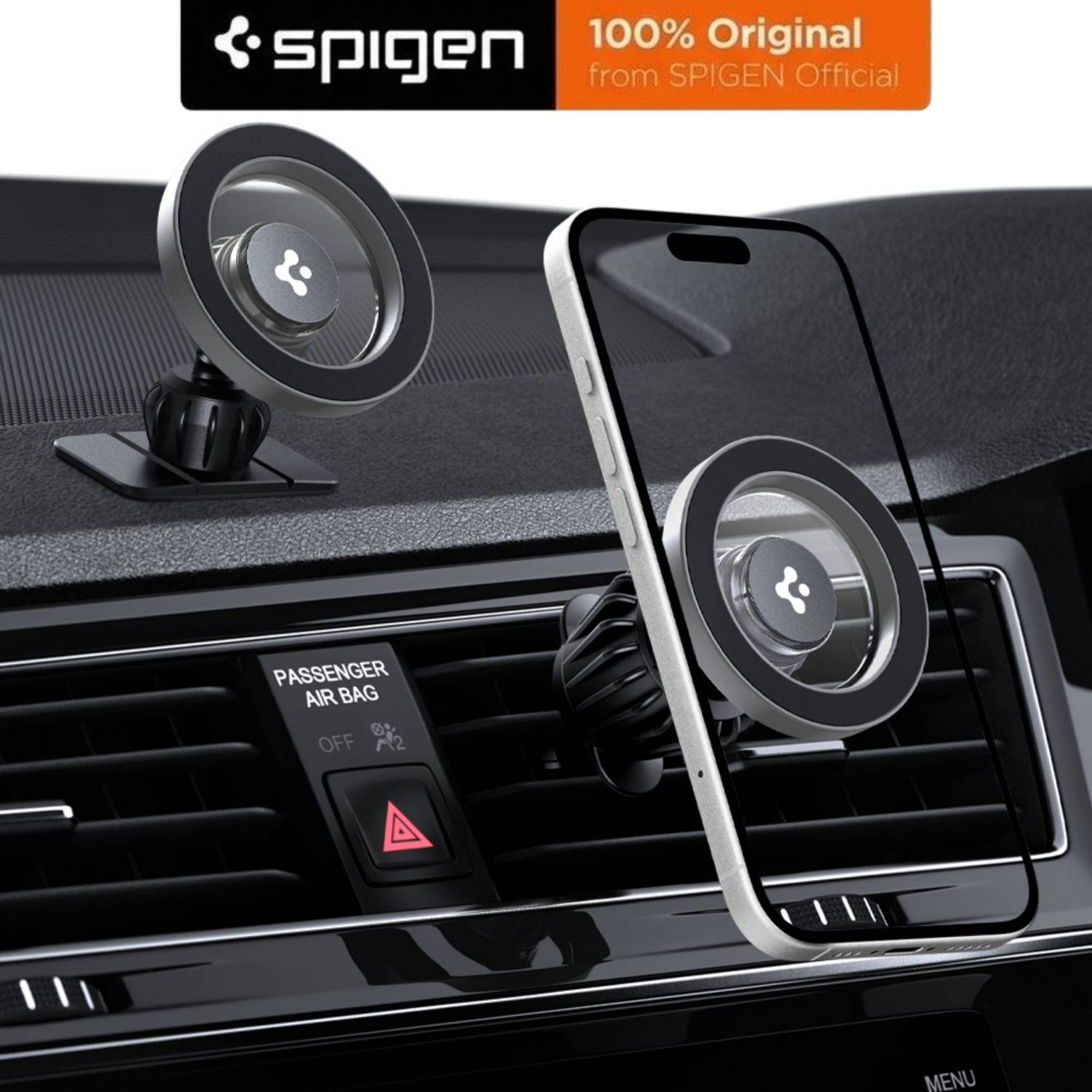 Spigen Car Mobile Holder for AC Vent, Dashboard