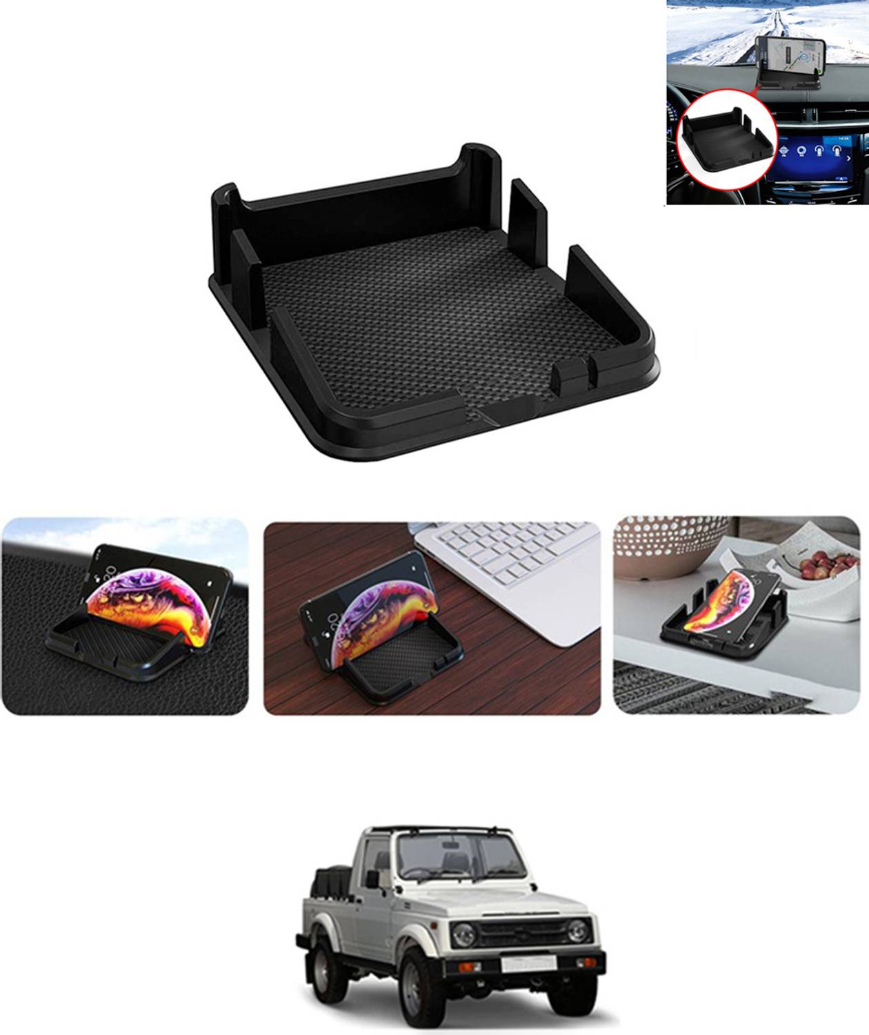 MATIES Car Mobile Holder for Anti-slip
