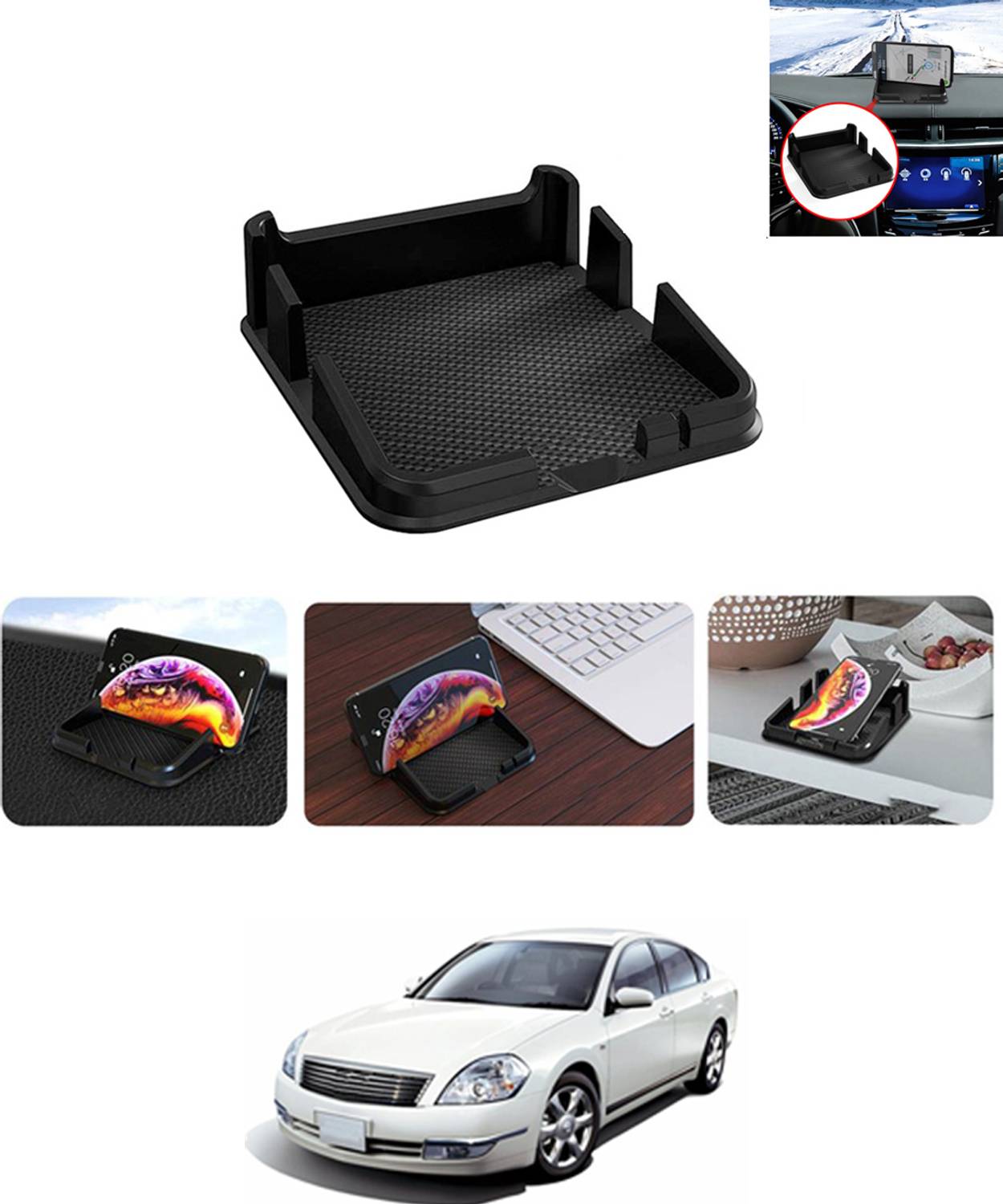 MATIES Car Mobile Holder for Anti-slip