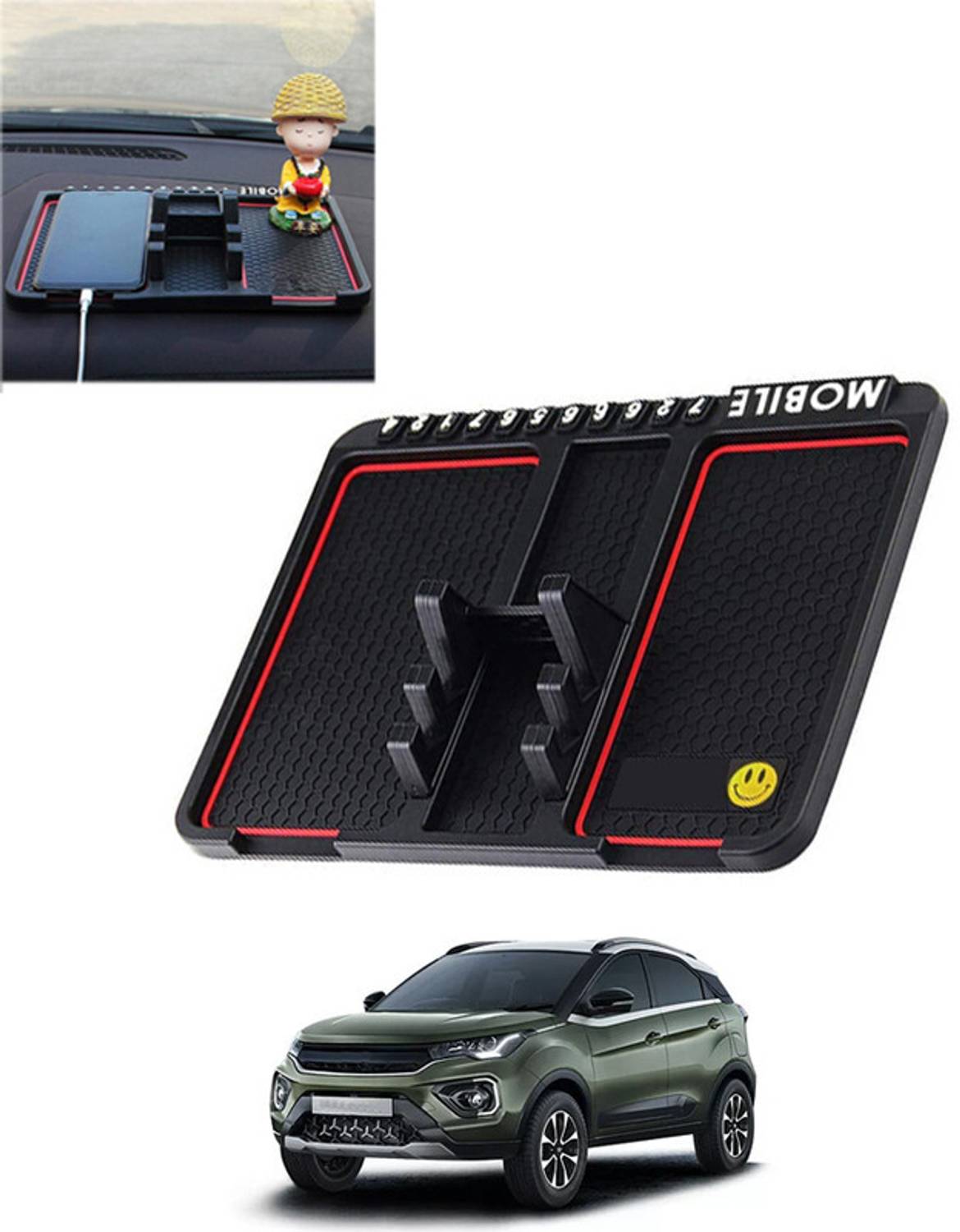 RKPSP Car Mobile Holder for Anti-slip, Dashboard