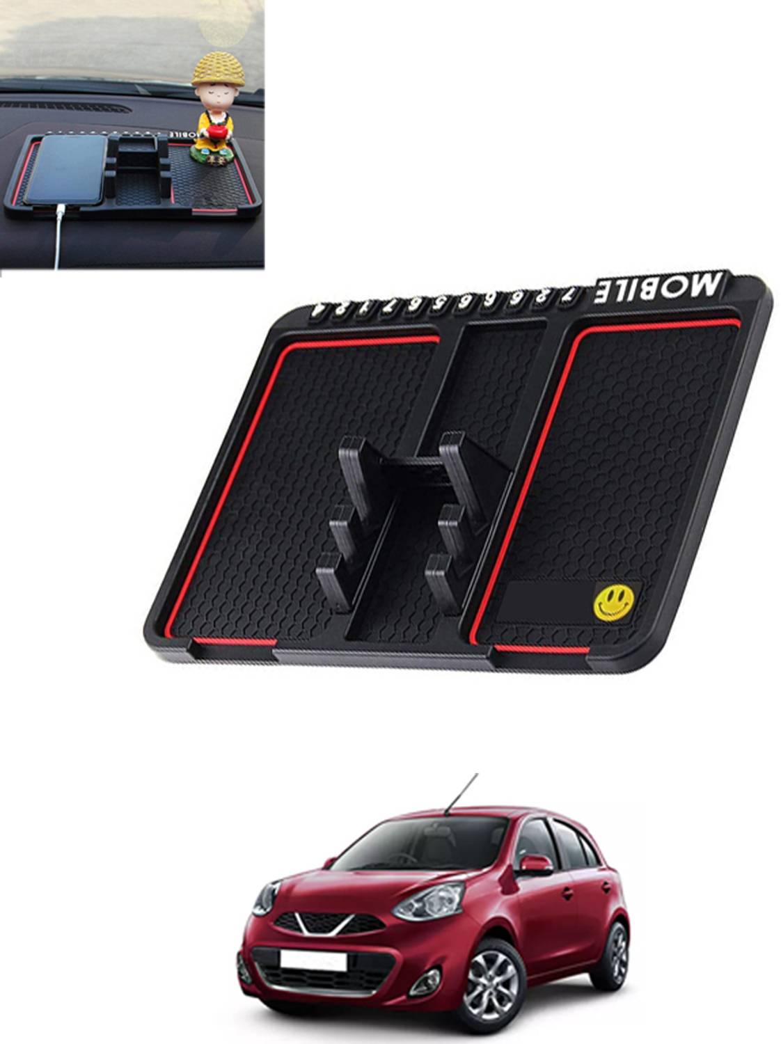 MATIES Car Mobile Holder for Anti-slip