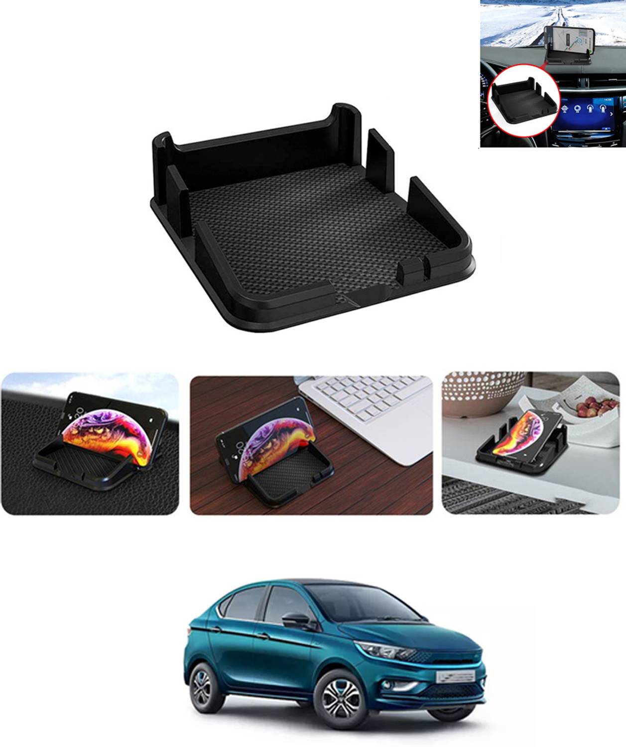 MATIES Car Mobile Holder for Anti-slip