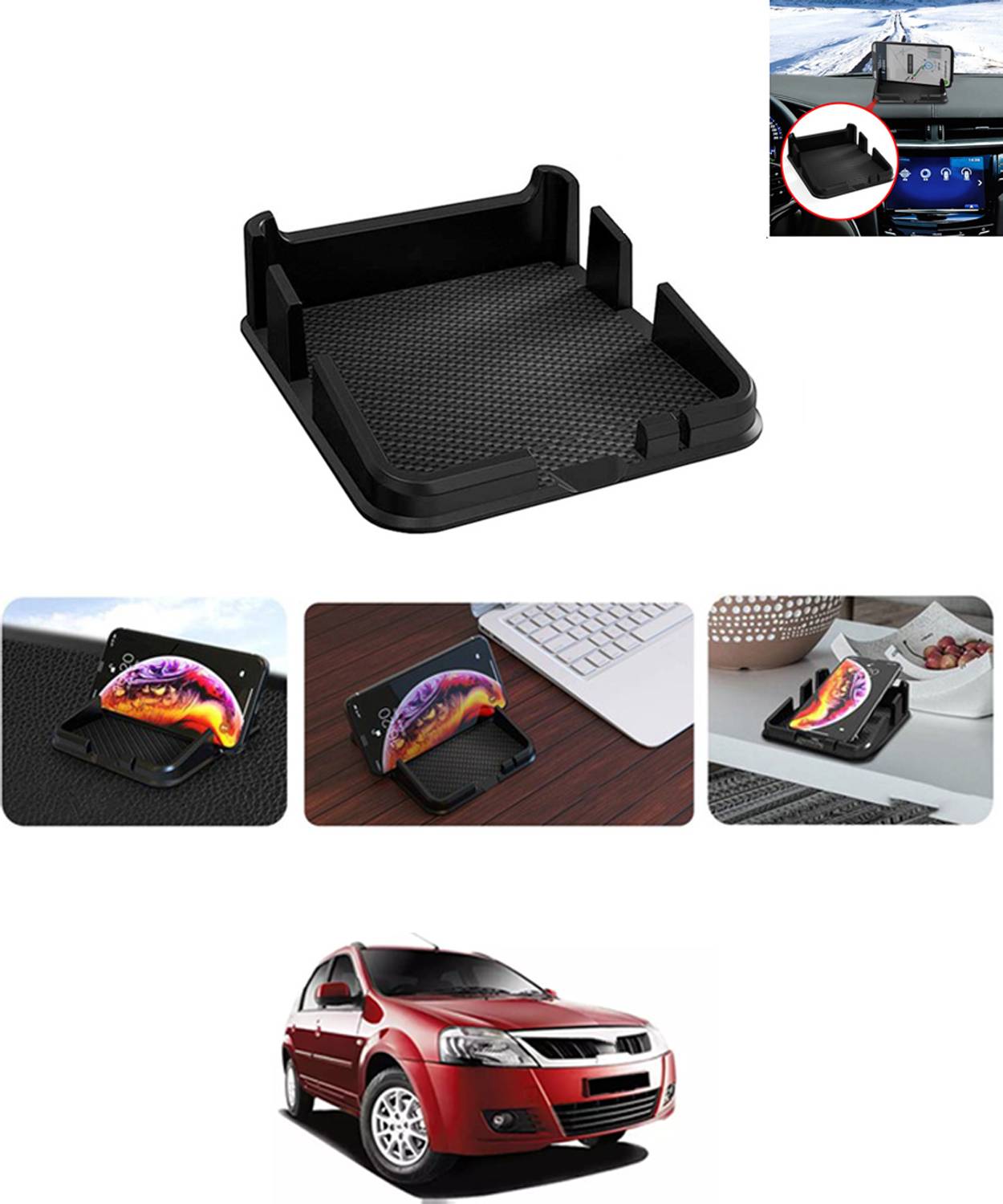 MATIES Car Mobile Holder for Anti-slip