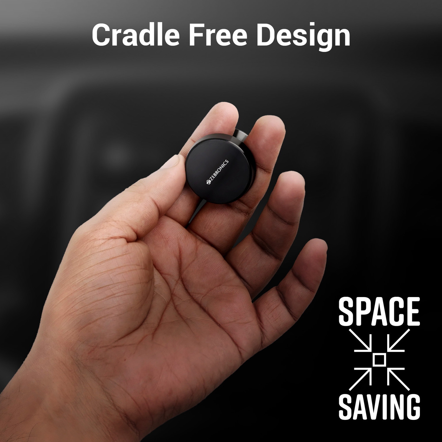 Image of ZEBRONICS Car Mobile Holder for Anti-slip