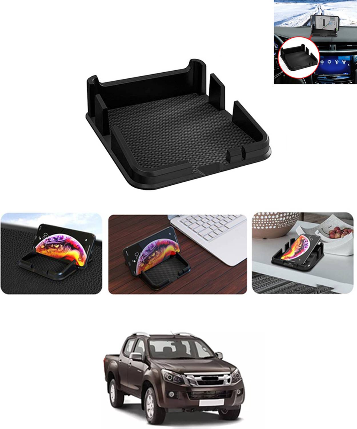 MATIES Car Mobile Holder for Anti-slip