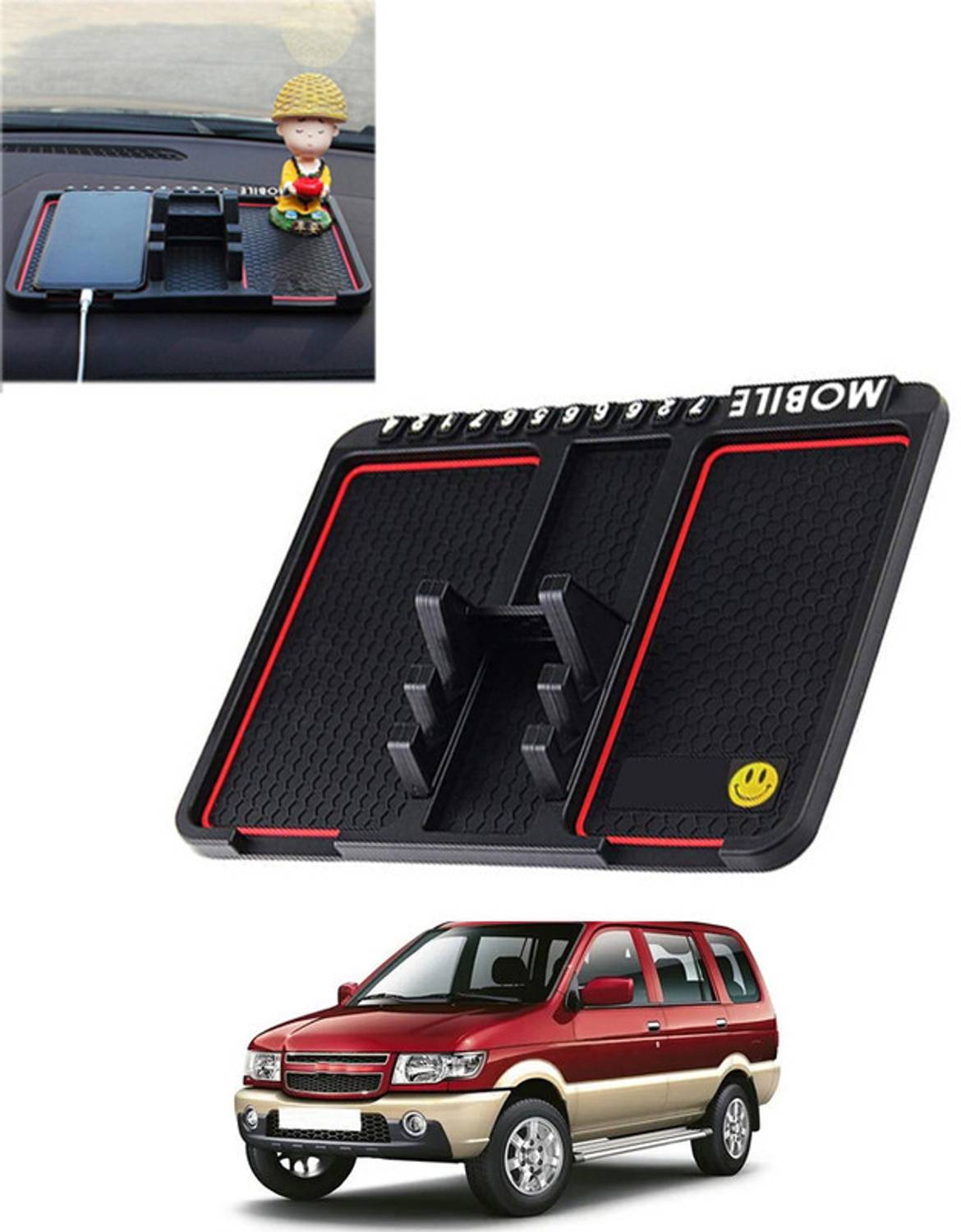 MATIES Car Mobile Holder for Anti-slip, Dashboard