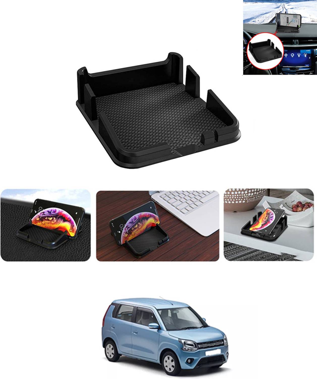 MATIES Car Mobile Holder for Anti-slip