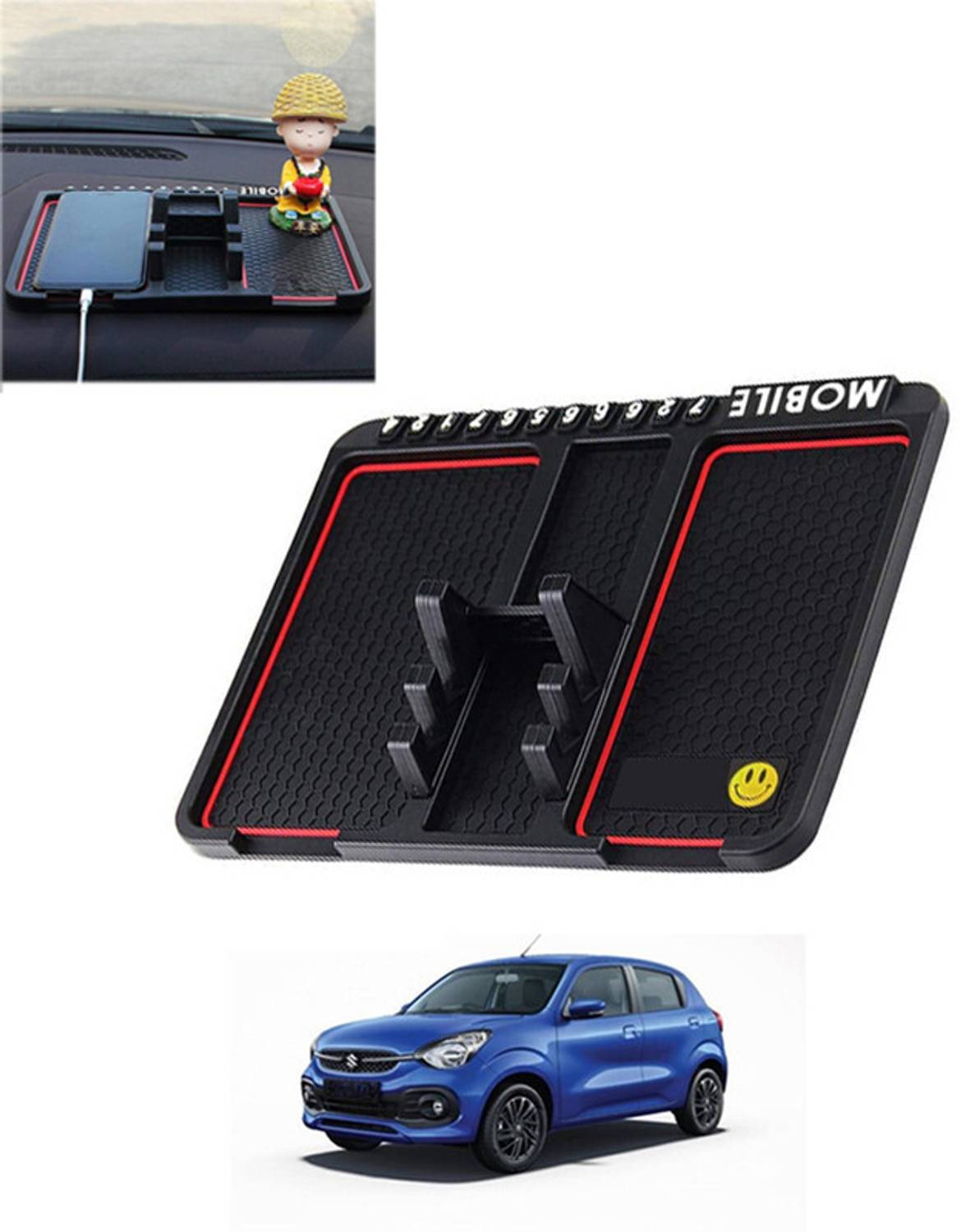 RKPSP Car Mobile Holder for Anti-slip, Dashboard
