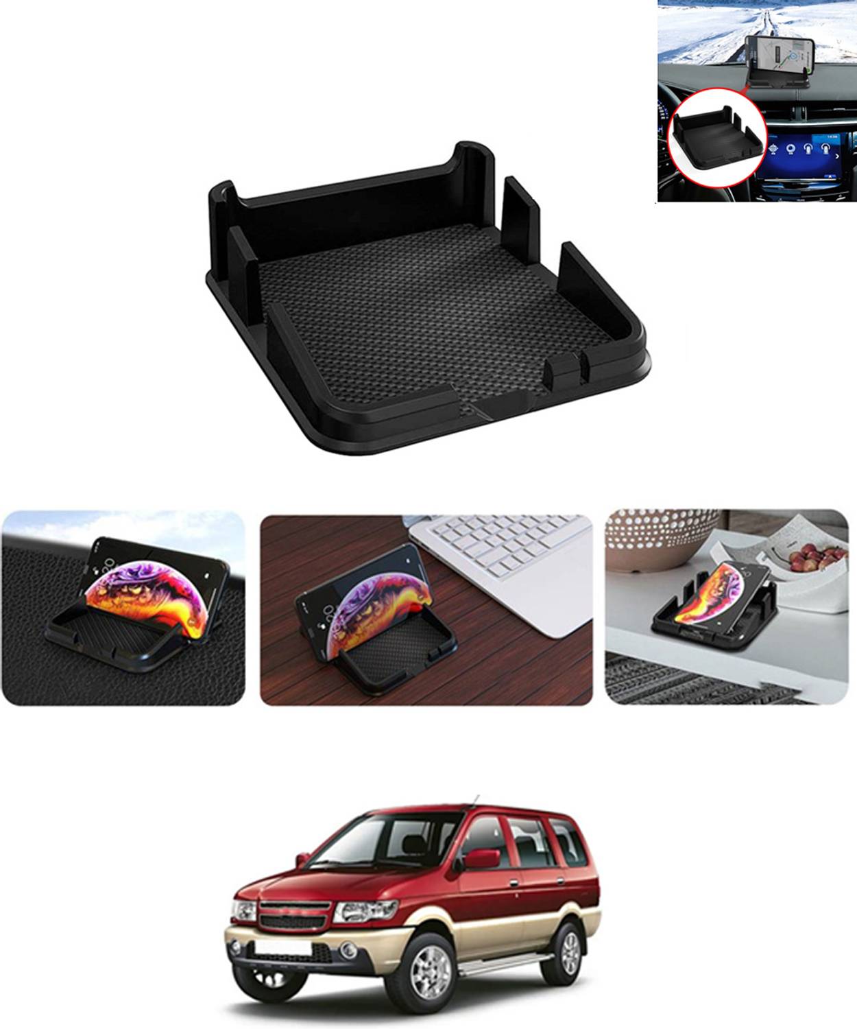 MATIES Car Mobile Holder for Anti-slip