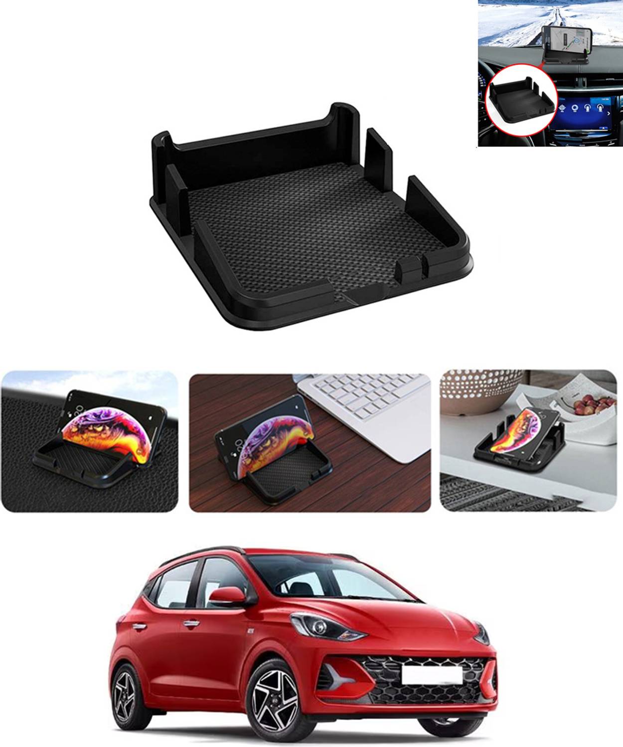 MATIES Car Mobile Holder for Anti-slip