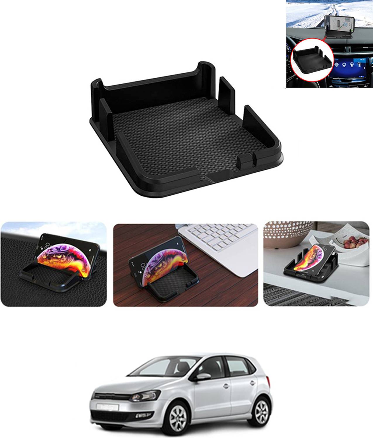 MATIES Car Mobile Holder for Anti-slip