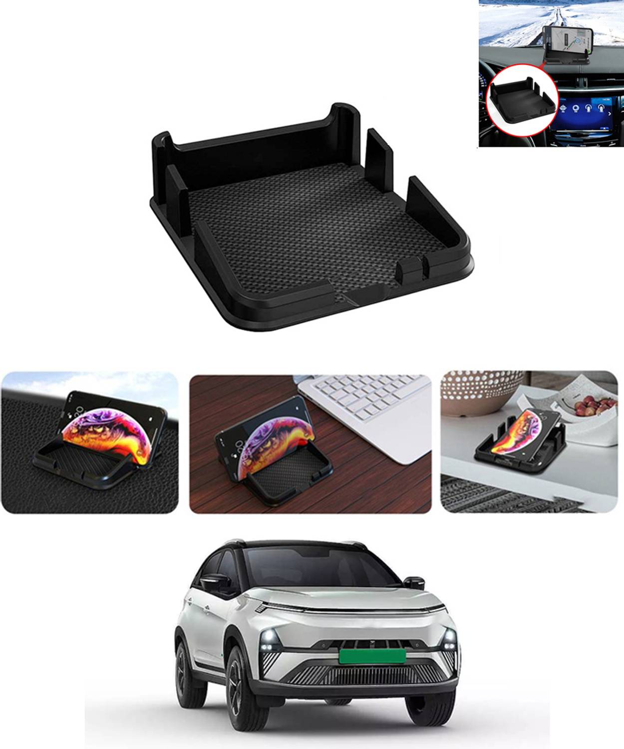MATIES Car Mobile Holder for Anti-slip