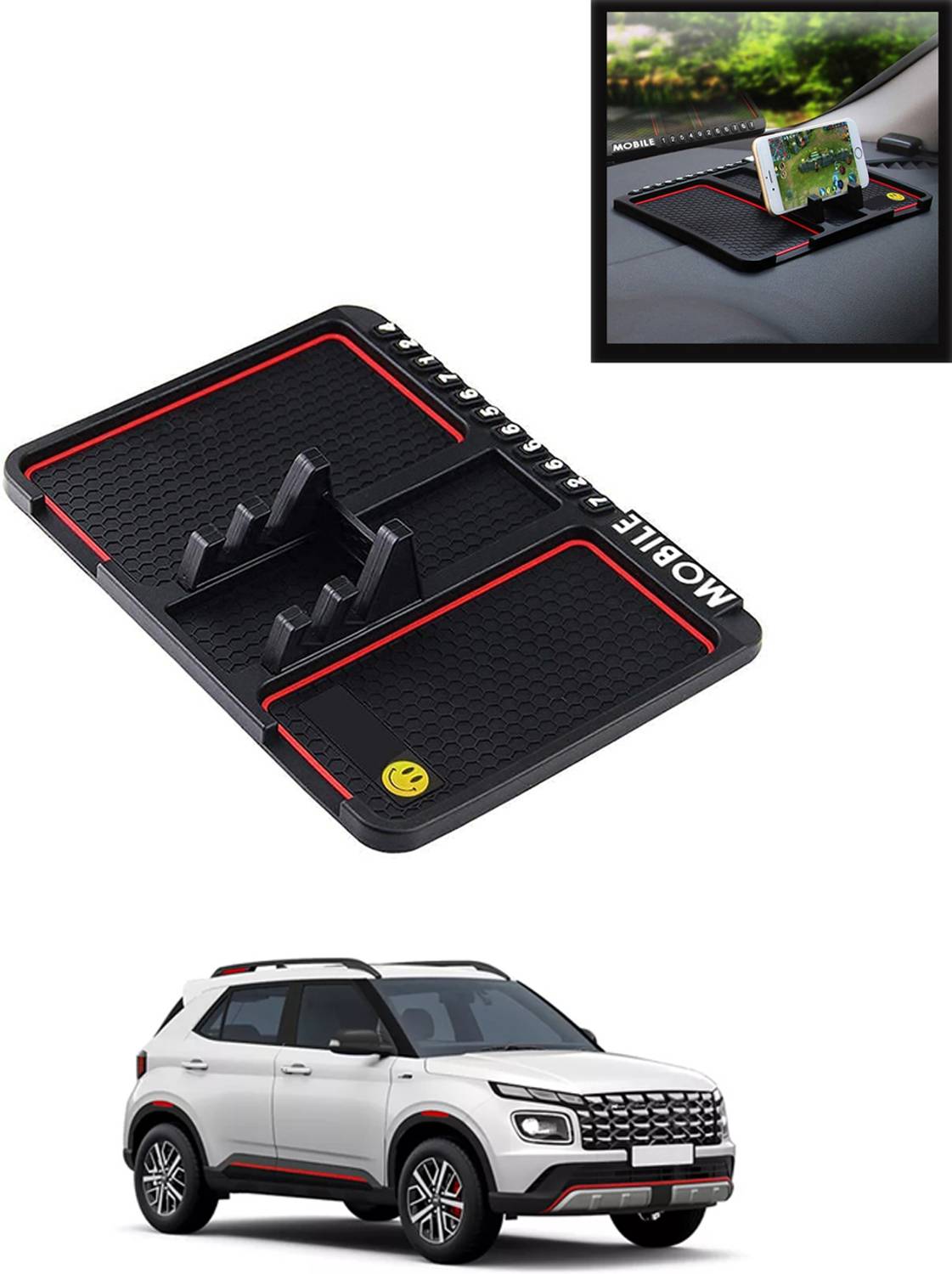 MATIES Car Mobile Holder for Anti-slip