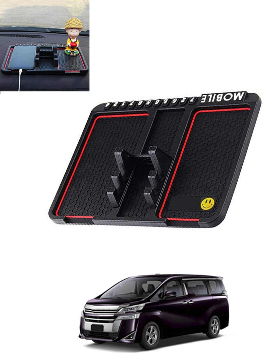 MATIES Car Mobile Holder for Anti-slip