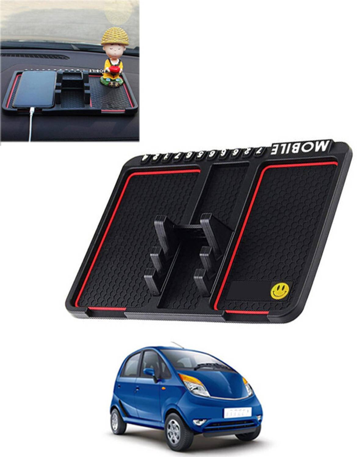 RKPSP Car Mobile Holder for Anti-slip, Dashboard
