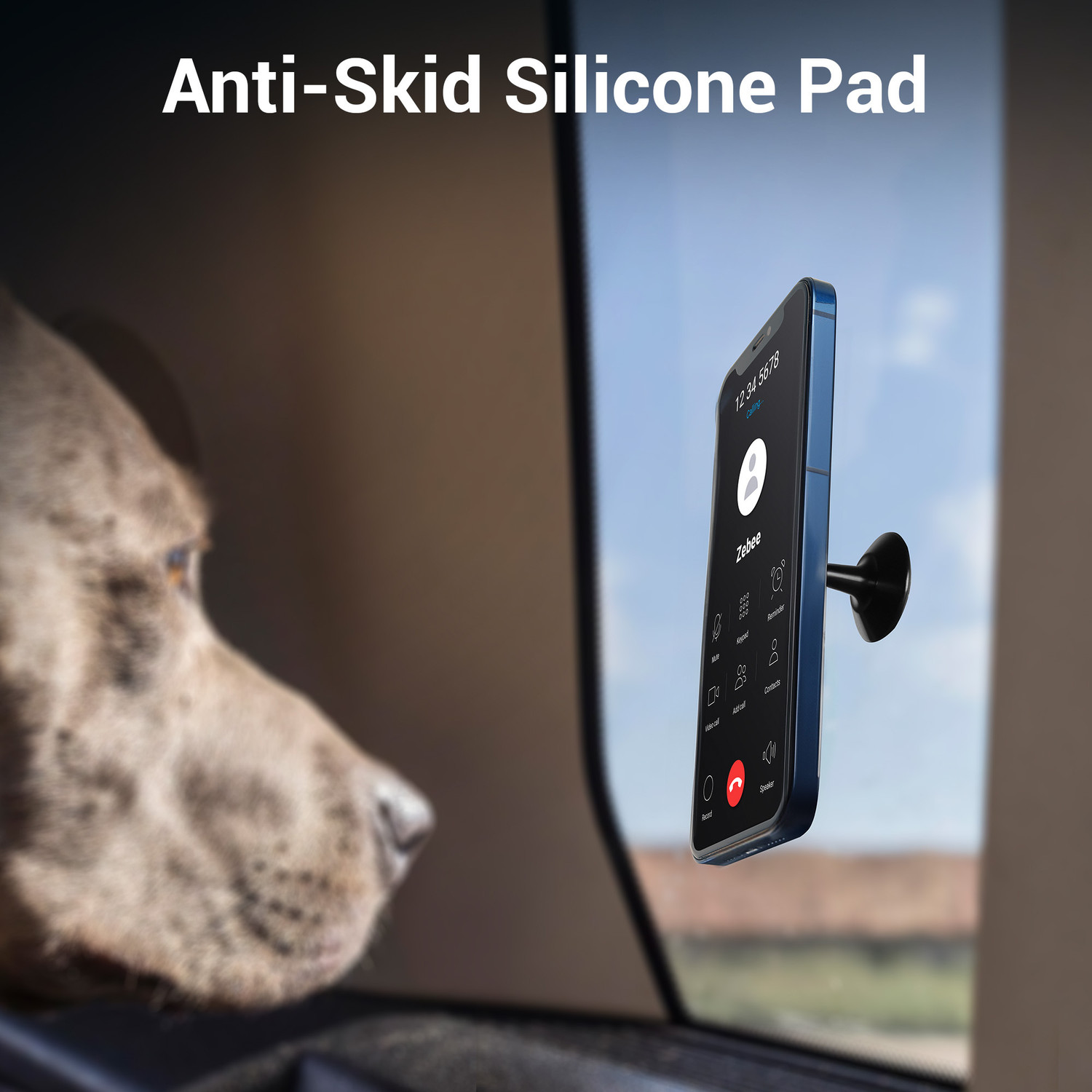 Image of ZEBRONICS Car Mobile Holder for Anti-slip