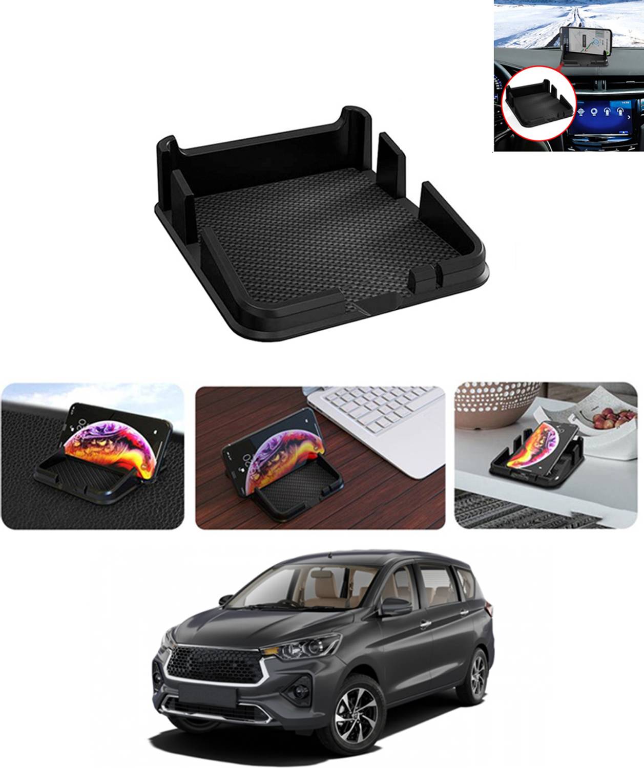 MATIES Car Mobile Holder for Anti-slip
