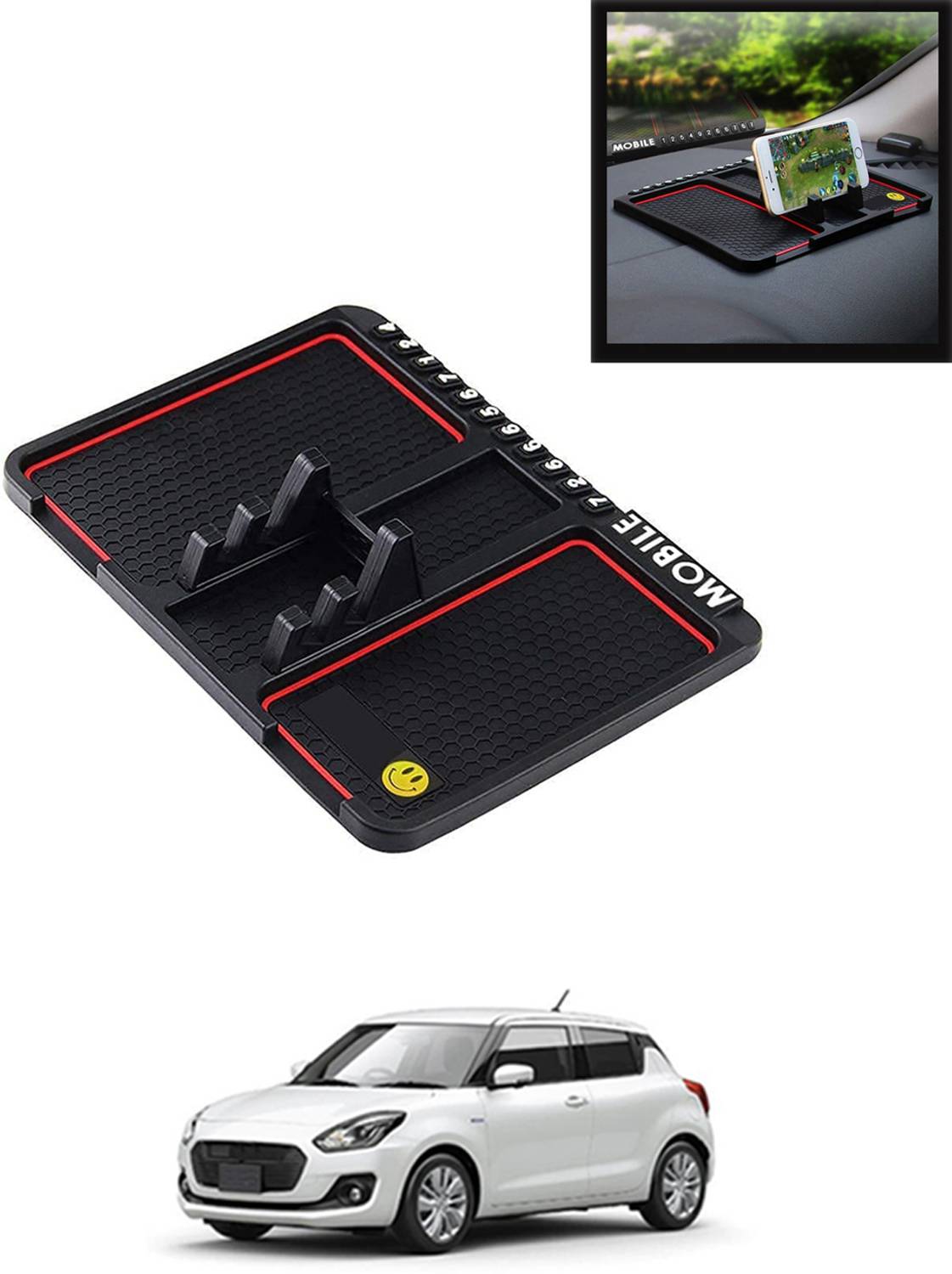 MATIES Car Mobile Holder for Anti-slip