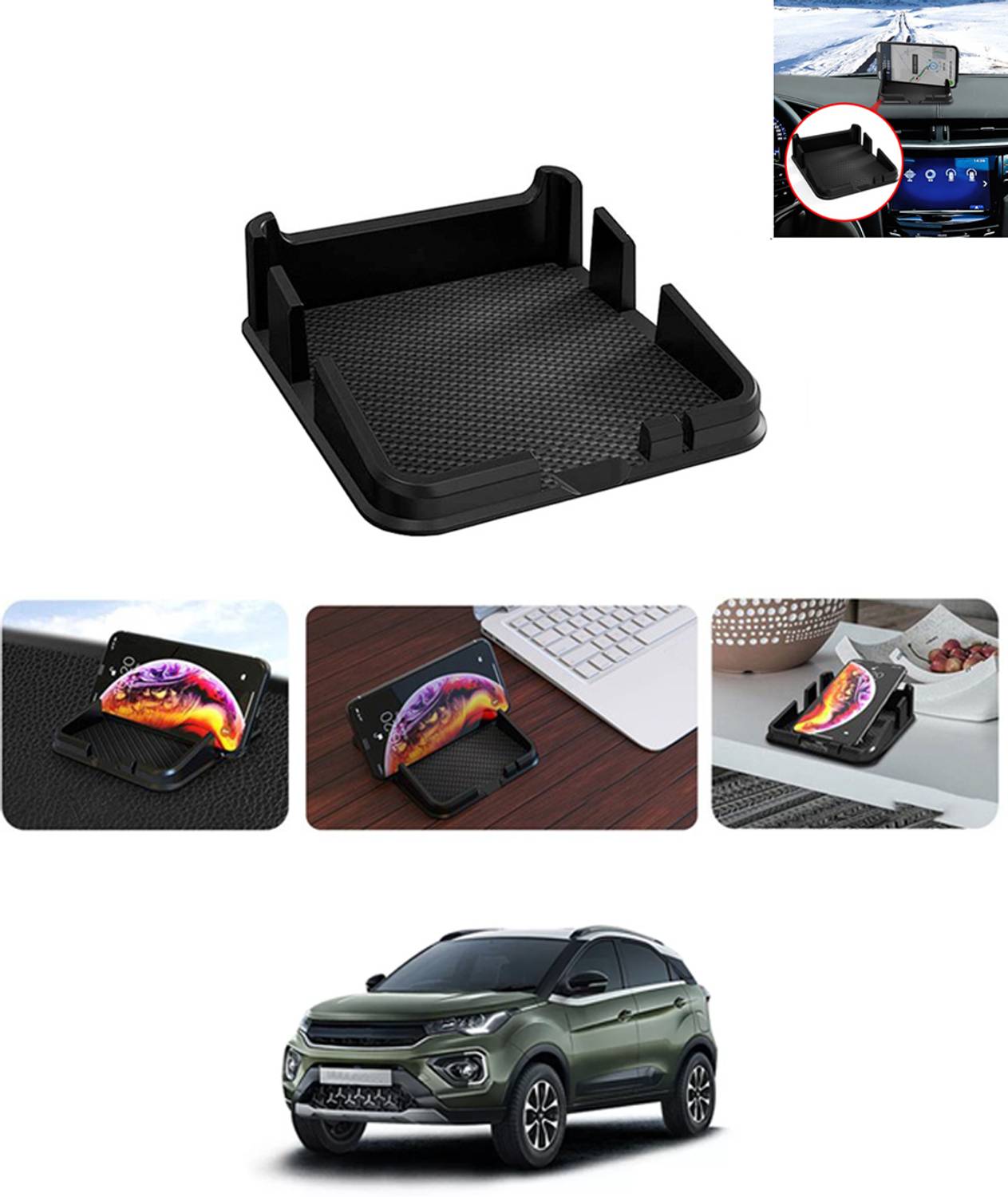 MATIES Car Mobile Holder for Anti-slip