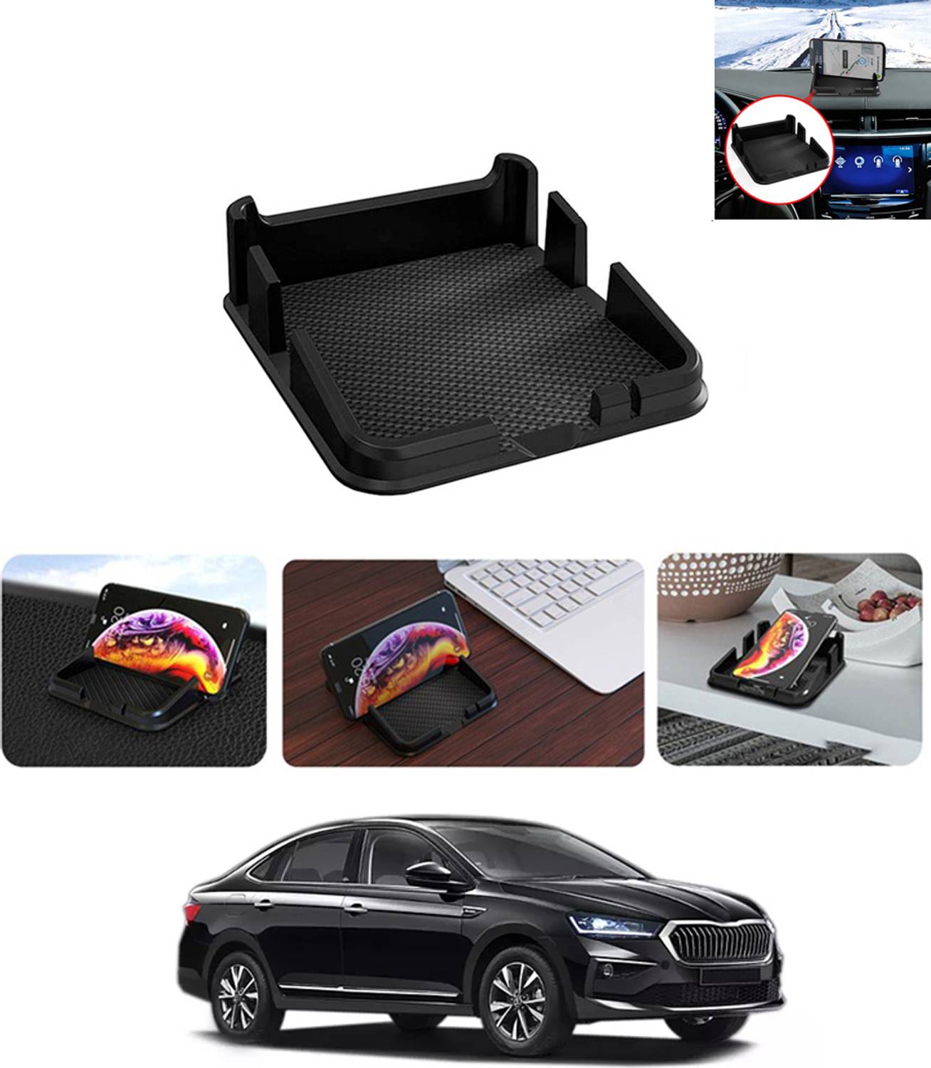 MATIES Car Mobile Holder for Anti-slip